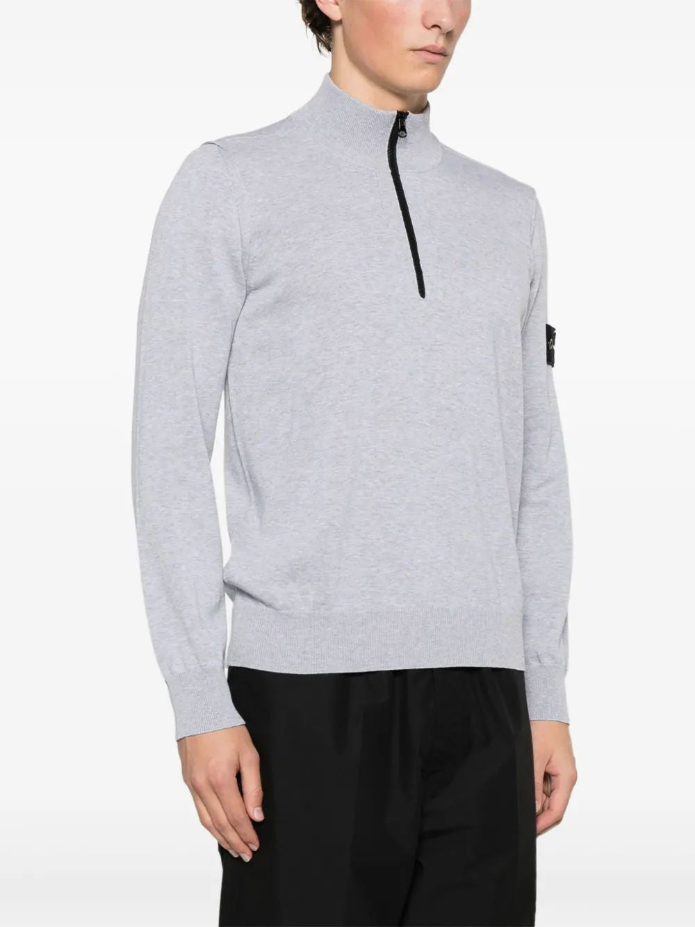 STONE ISLAND Men's Long Sleeve Polo