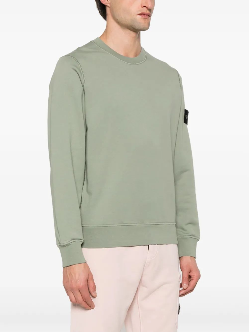 STONE ISLAND Compass Badge Sweatshirt - Men’s Jersey