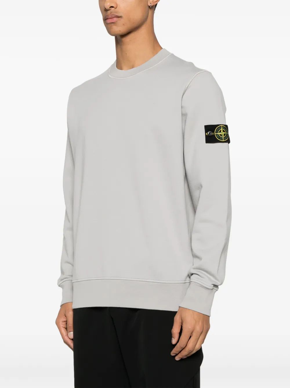 STONE ISLAND Compass Badge Sweatshirt - Men's Mini Fit