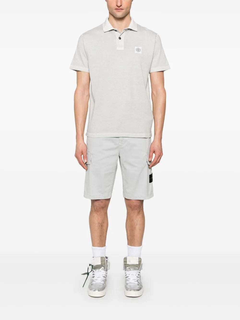STONE ISLAND Stylish Men's Mini Shorts