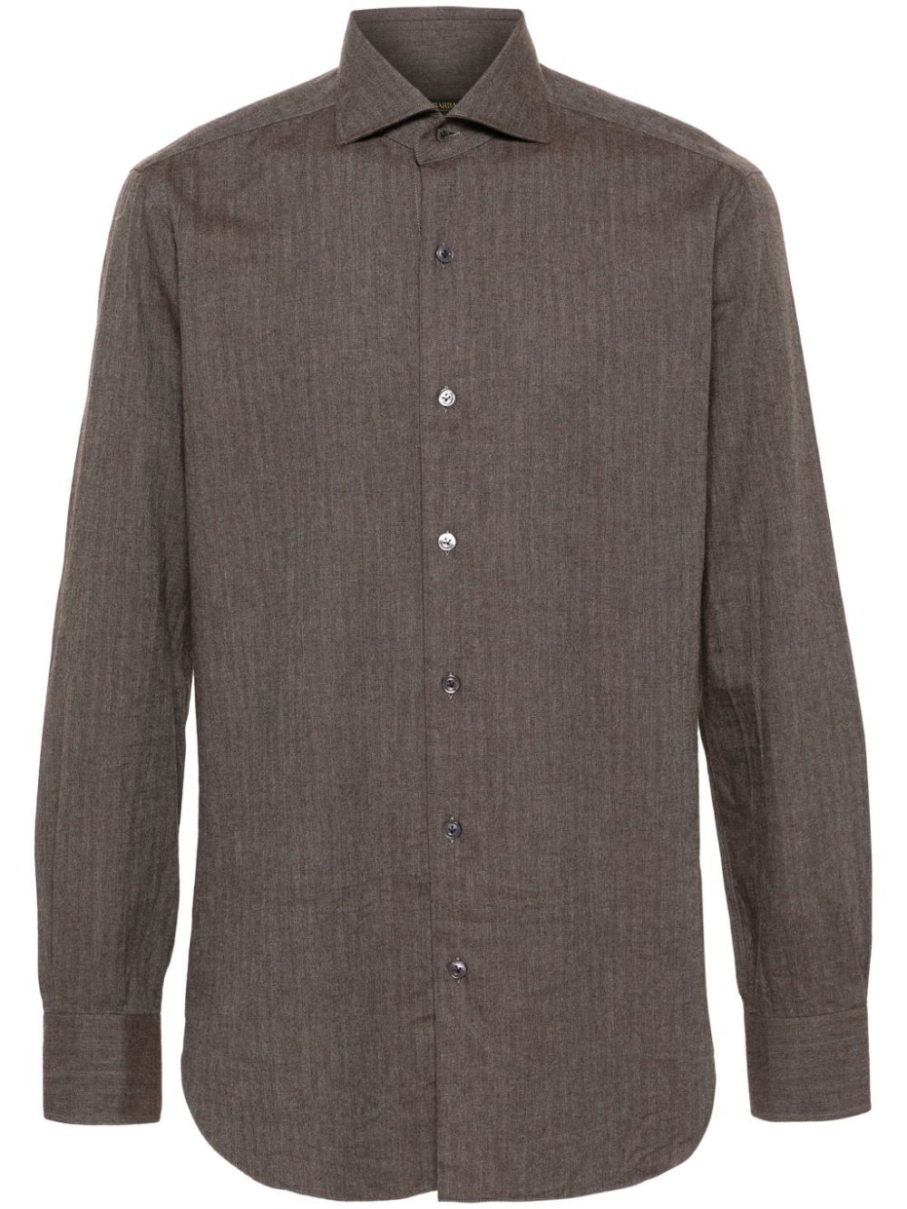 BARBA Napoli Mini Neck Shirt for Men