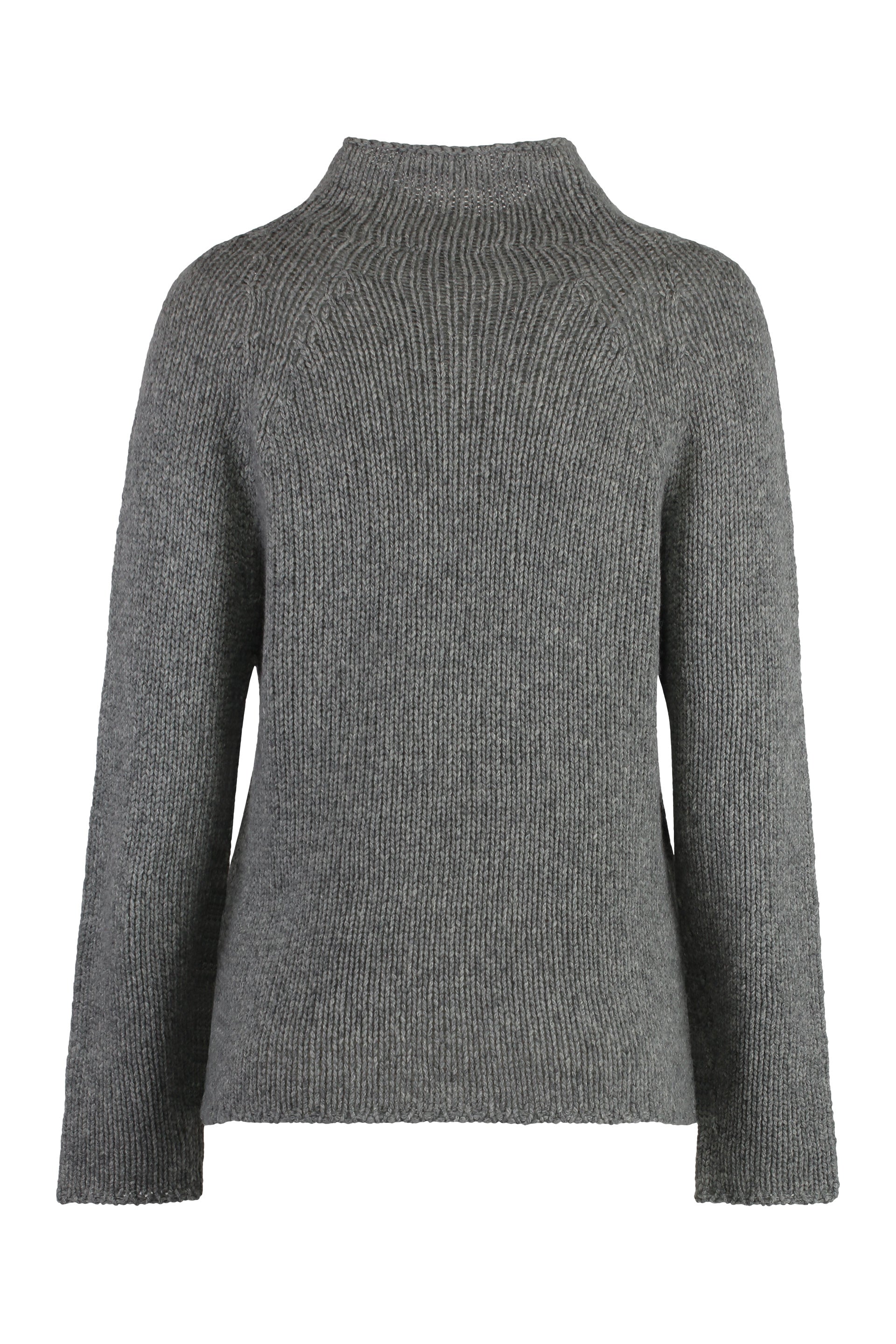 THE (ALPHABET) Cashmere Ribbed Turtleneck Sweater