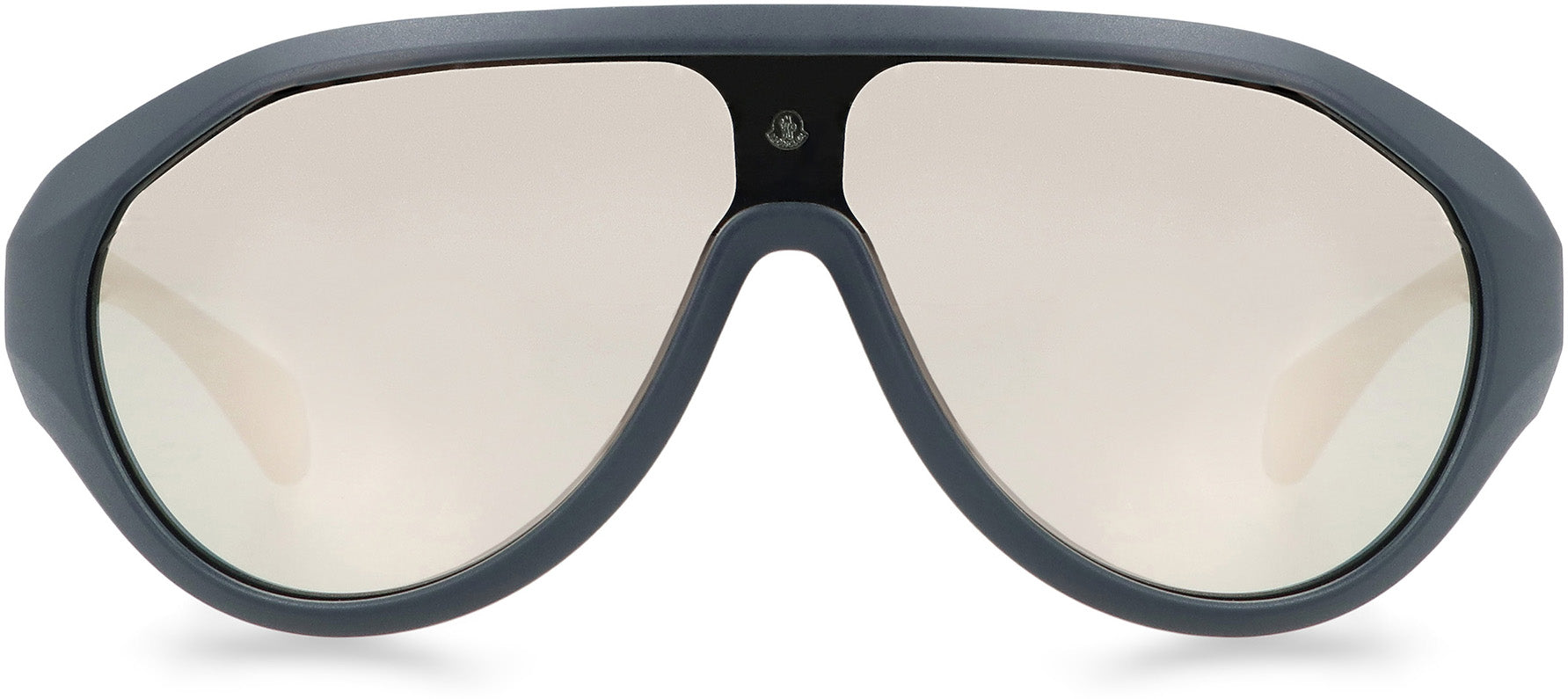 MONCLER Oval Bubbles Mirrored Sunglasses - Lens Size 132mm