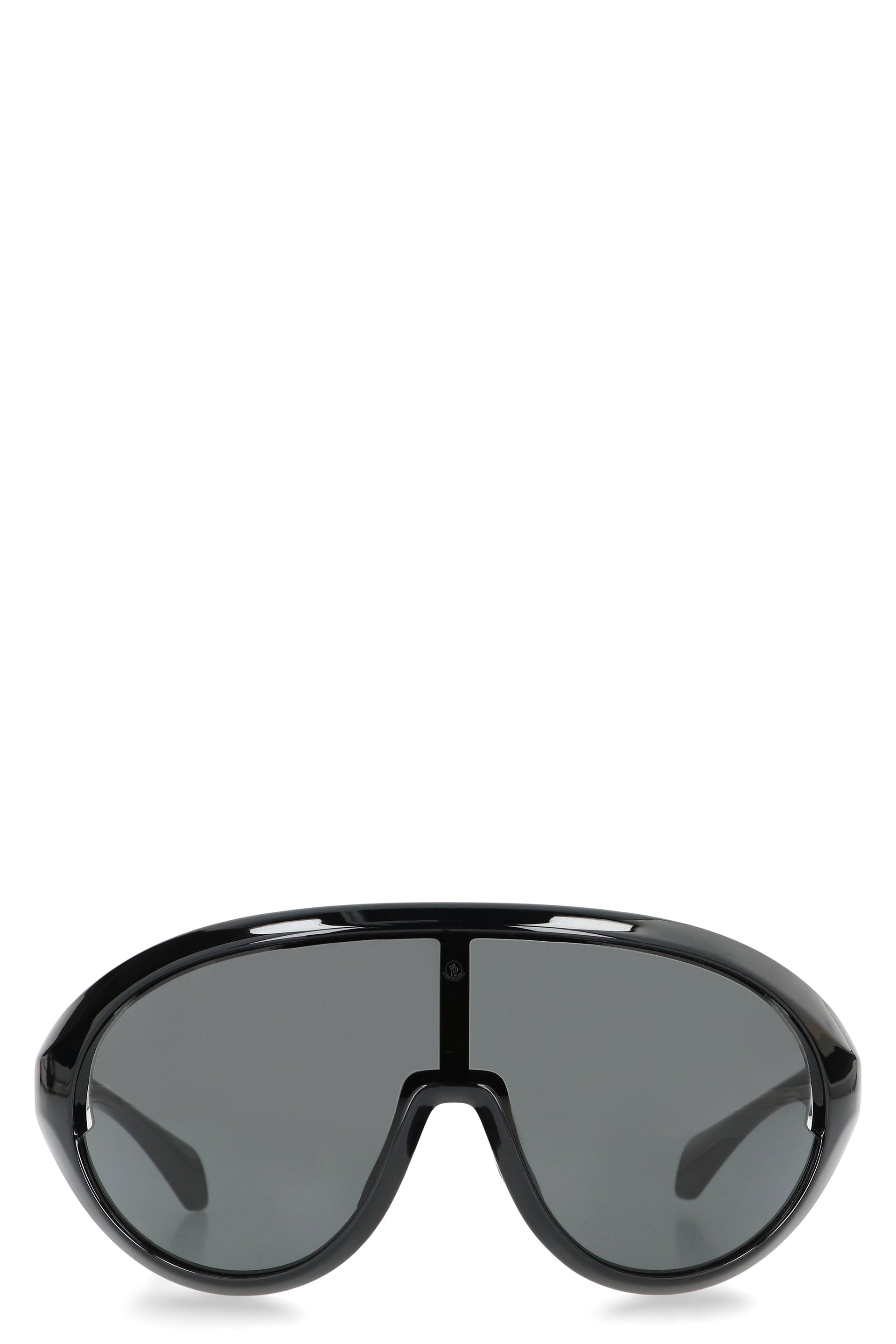 MONCLER Oval Contrast Sunglasses with Modern Design - 136 MM Lens