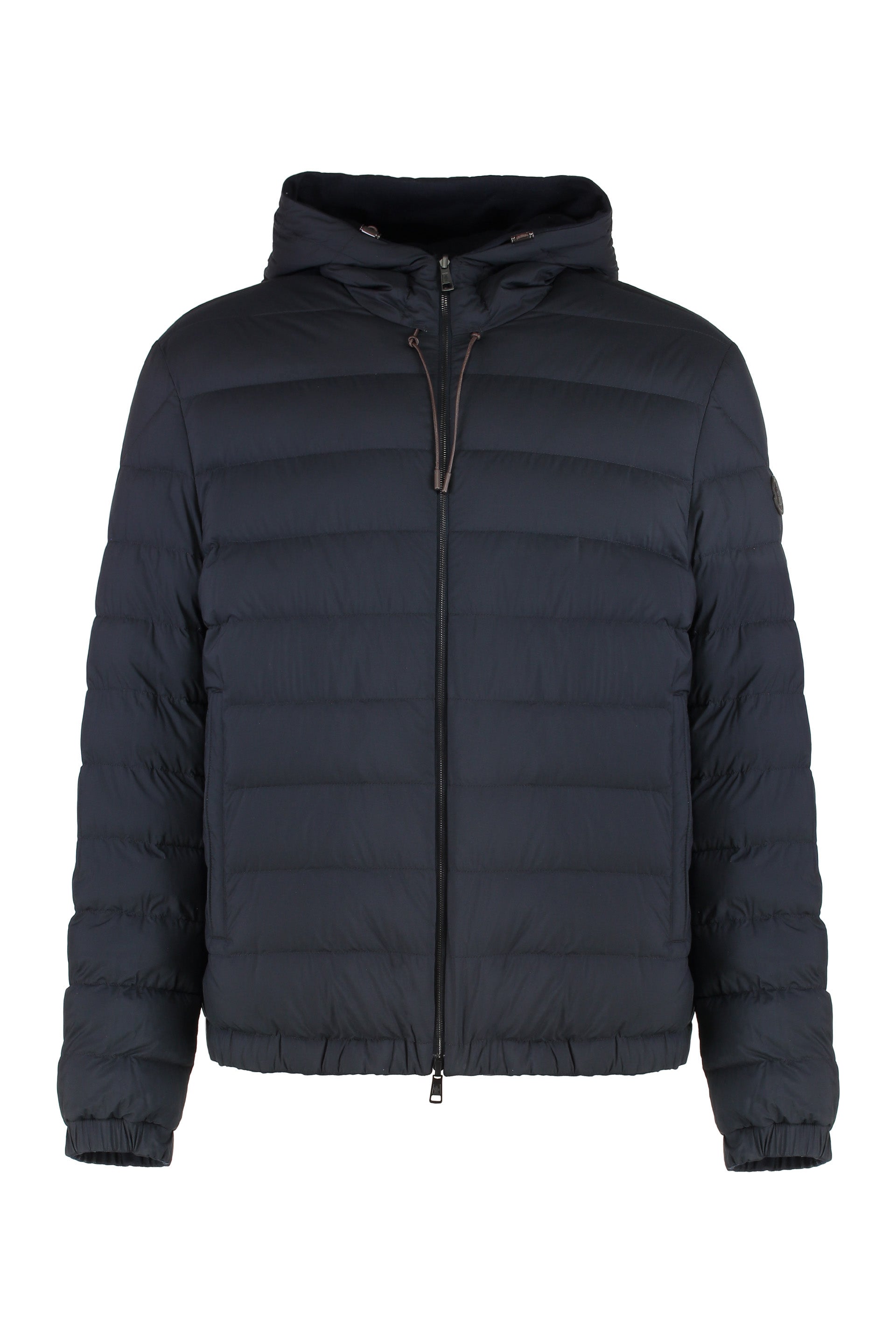 MONCLER Reversible Short Down Jacket with Hood - Men's
