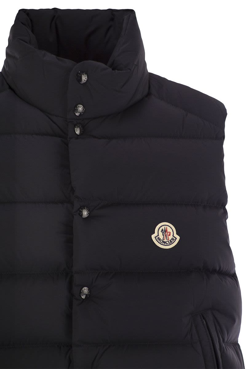 MONCLER Padded Men's Gilet - Classic 80s Inspired Design
