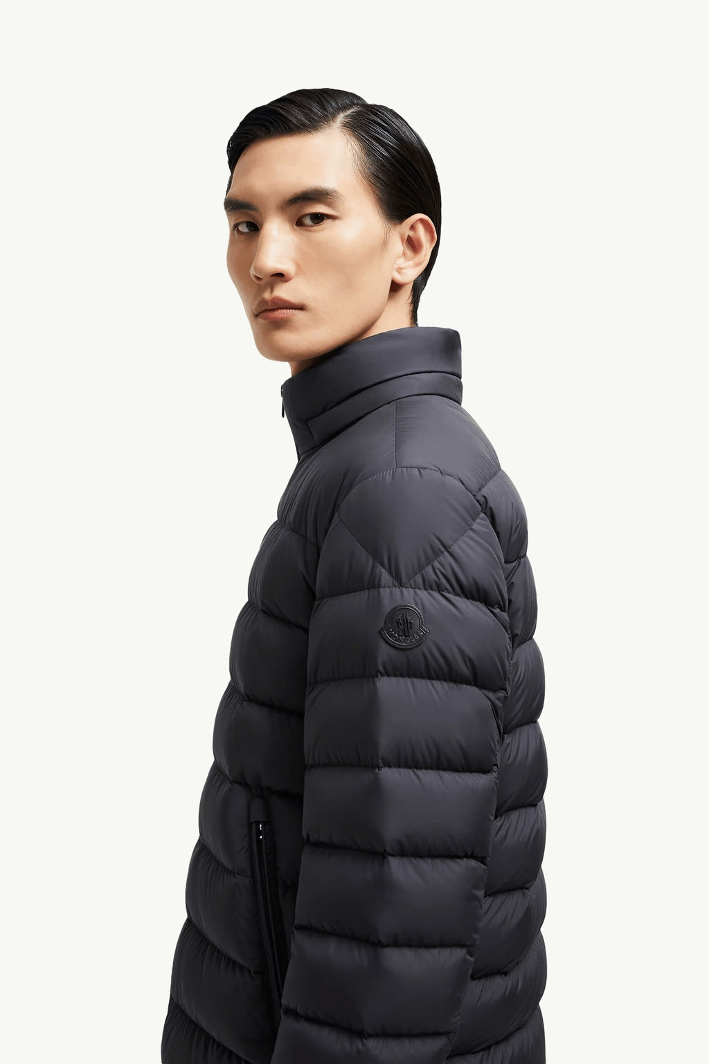 MONCLER Men's Leather Jacket - FW25 Collection