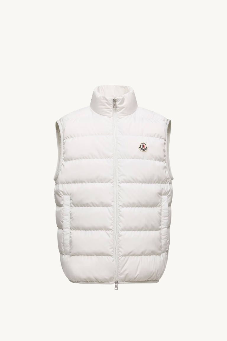 MONCLER Lightweight Padded Vest - Sleek Design for Men