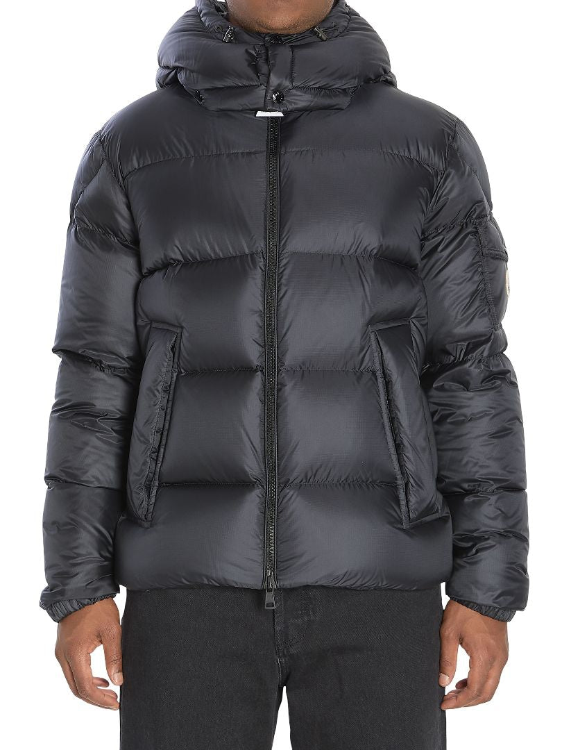 MONCLER Puffer Jacket with Detachable Hood for Men