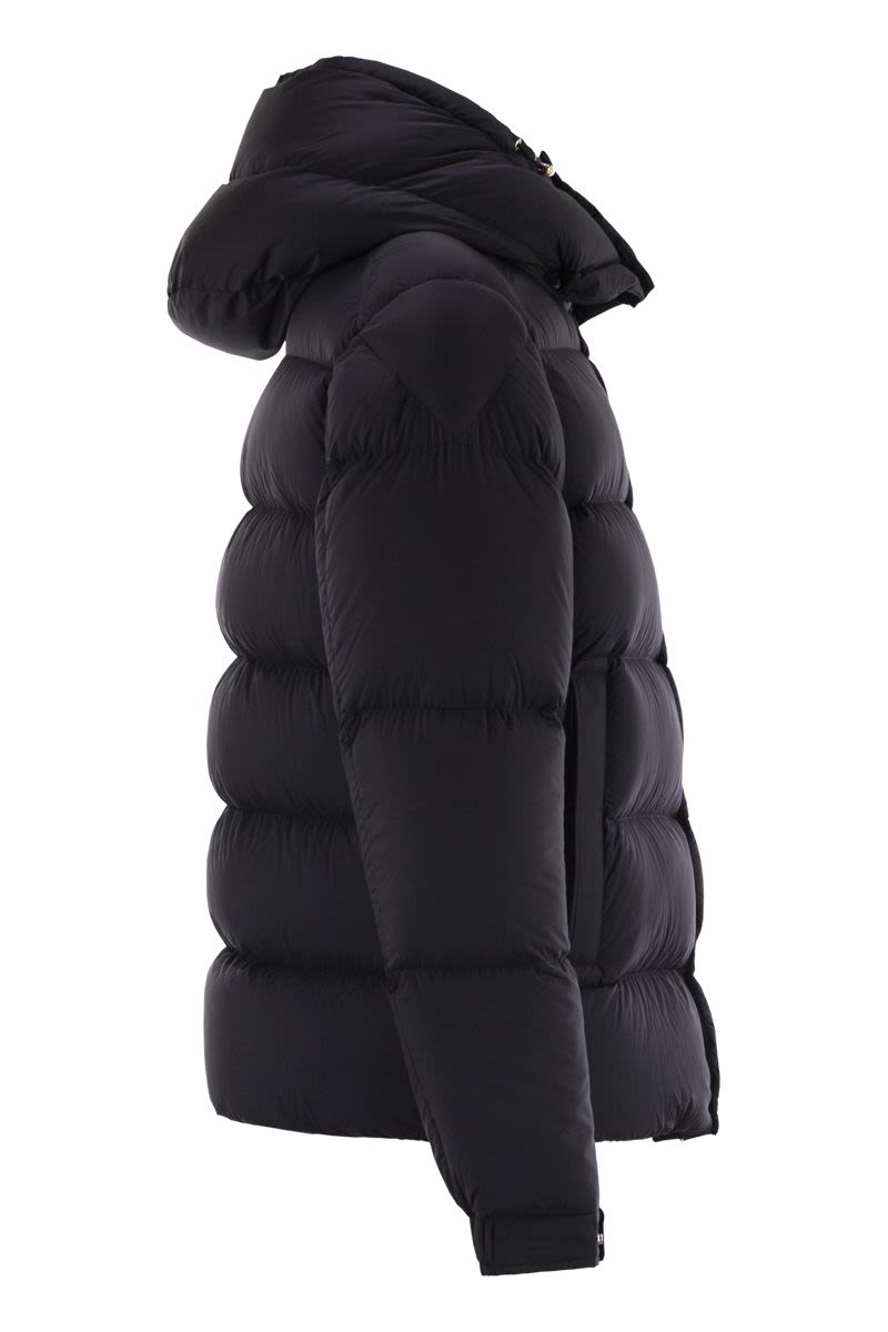 MONCLER Mini Short Down Jacket with Hood