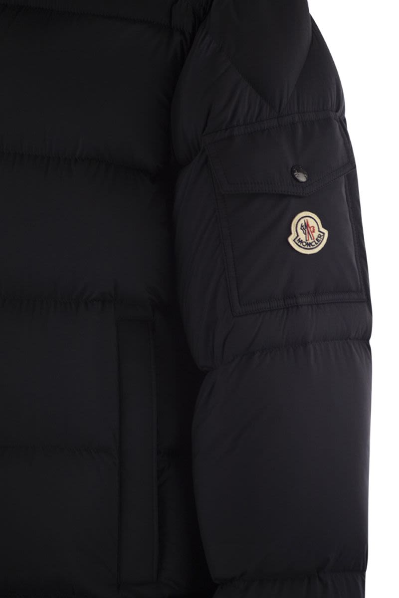 MONCLER Mini Short Down Jacket with Hood