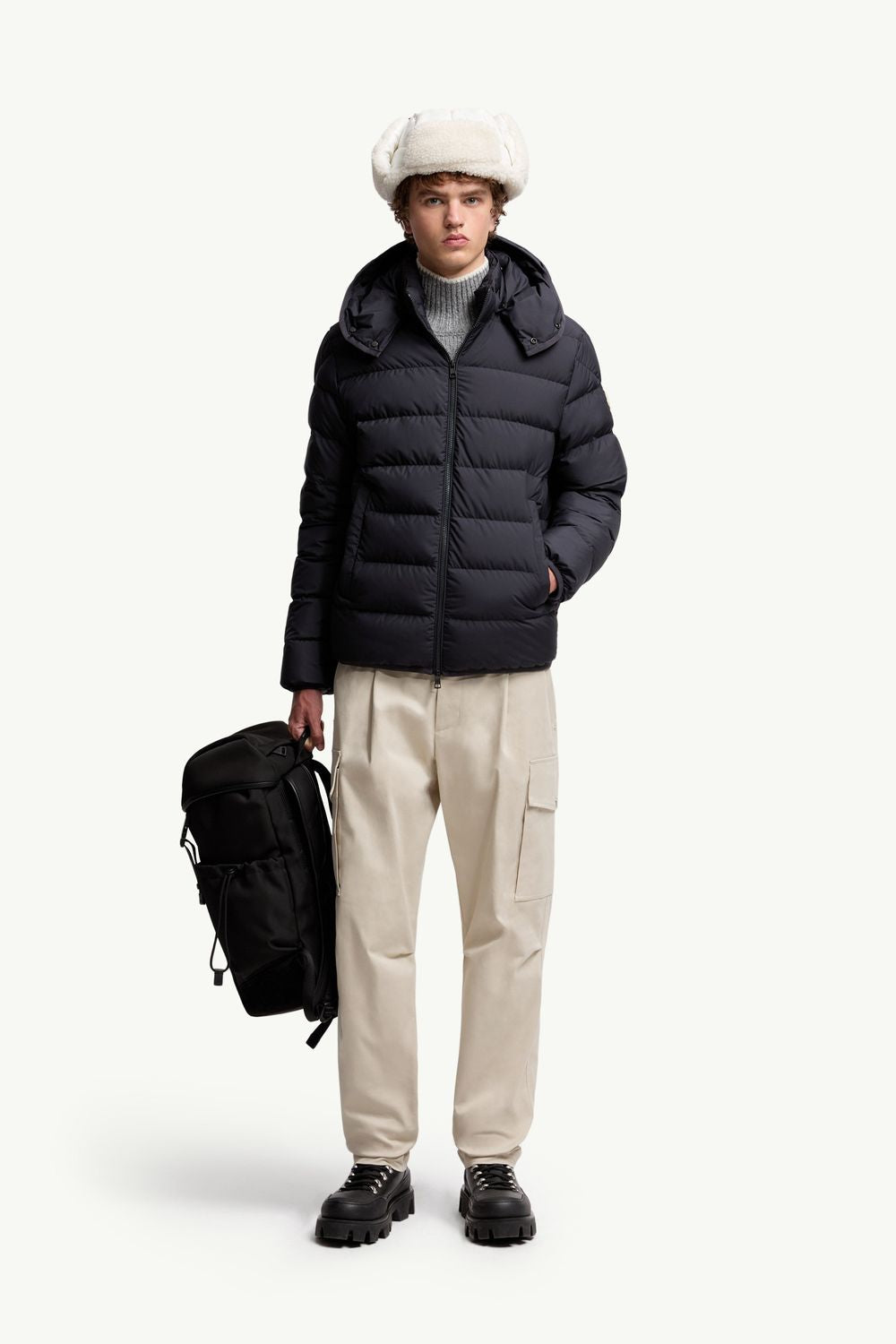 MONCLER Short Puffer Jacket for Men - FW25 Collection