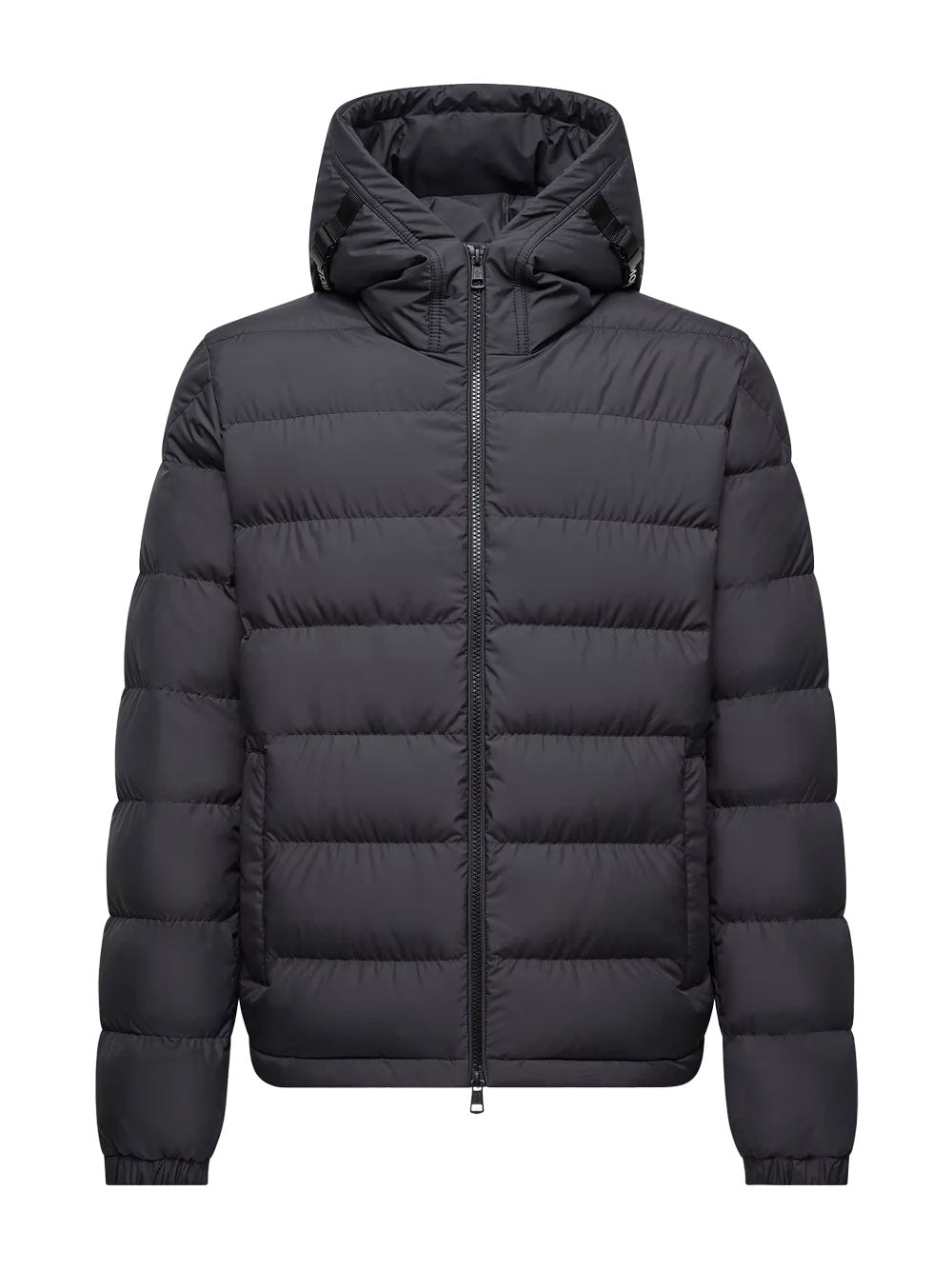 MONCLER Men's Short Down Jacket with Hood - Size 3
