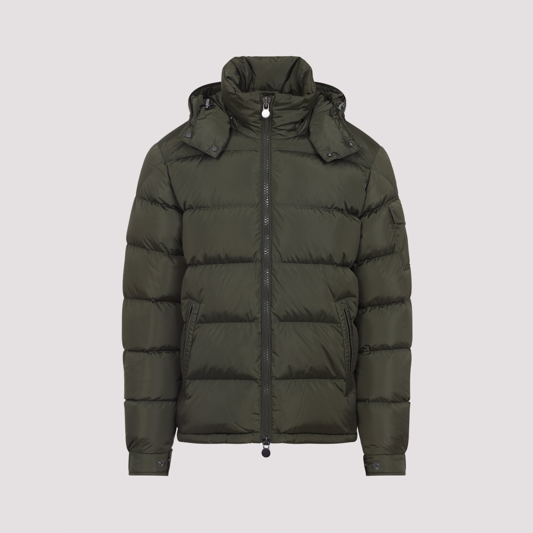 MONCLER Men's Mini Hooded Short Down Jacket