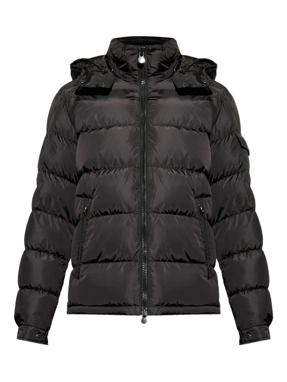 MONCLER Men's Regular Fit Puffer Jacket with Adjustable Hood - Size 03 US