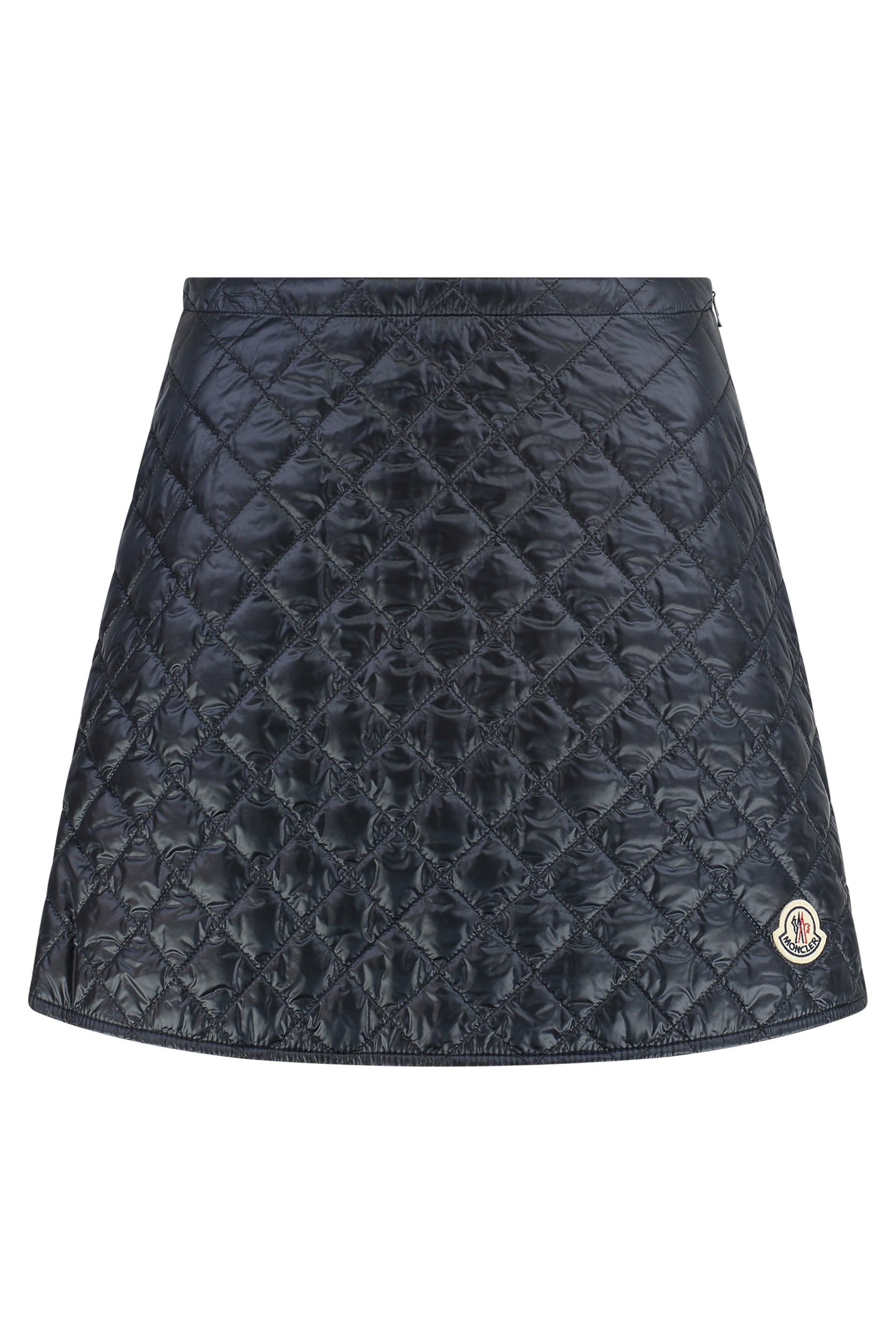 MONCLER Women's Quilted Fabric Mini-Skirt