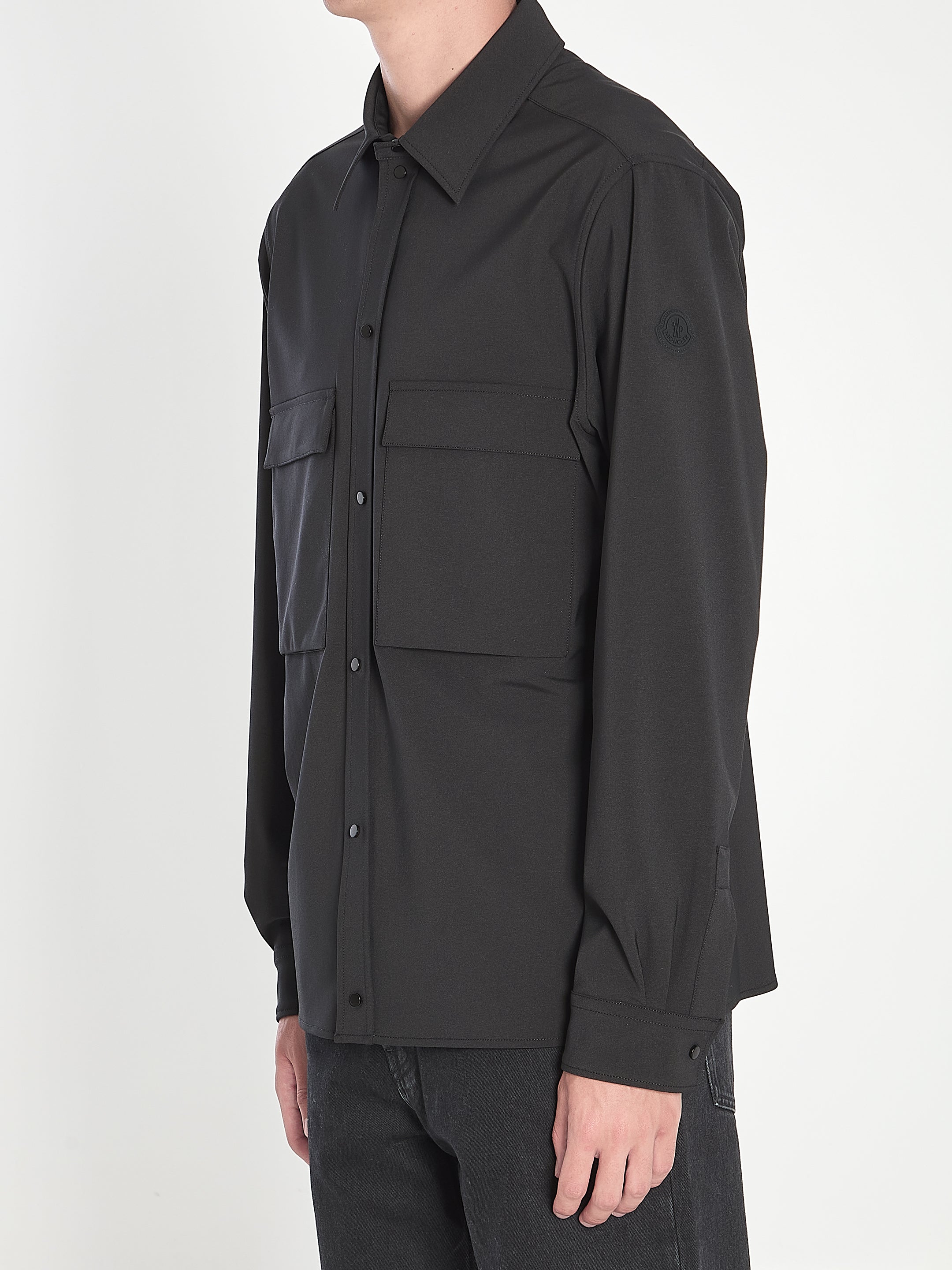 MONCLER Technical Fabric Shirt for Men