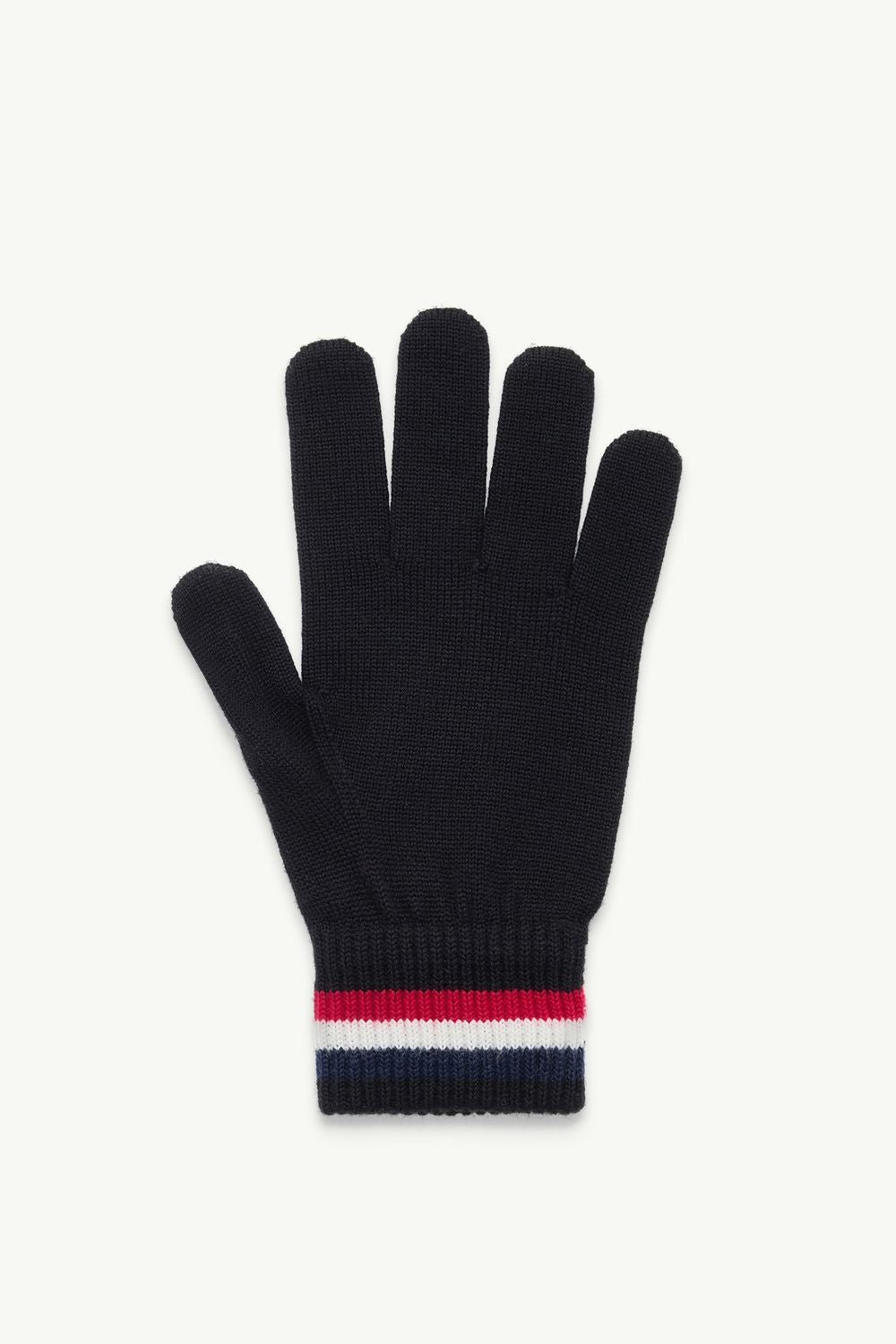 MONCLER Men's Virgin Wool Gloves - Fall/Winter 2025