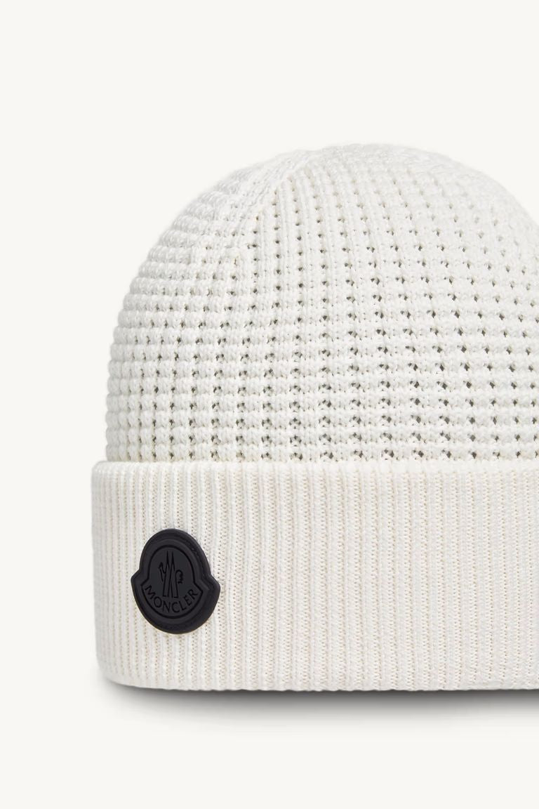 MONCLER Charismatic Logo Cotton Cap for Men