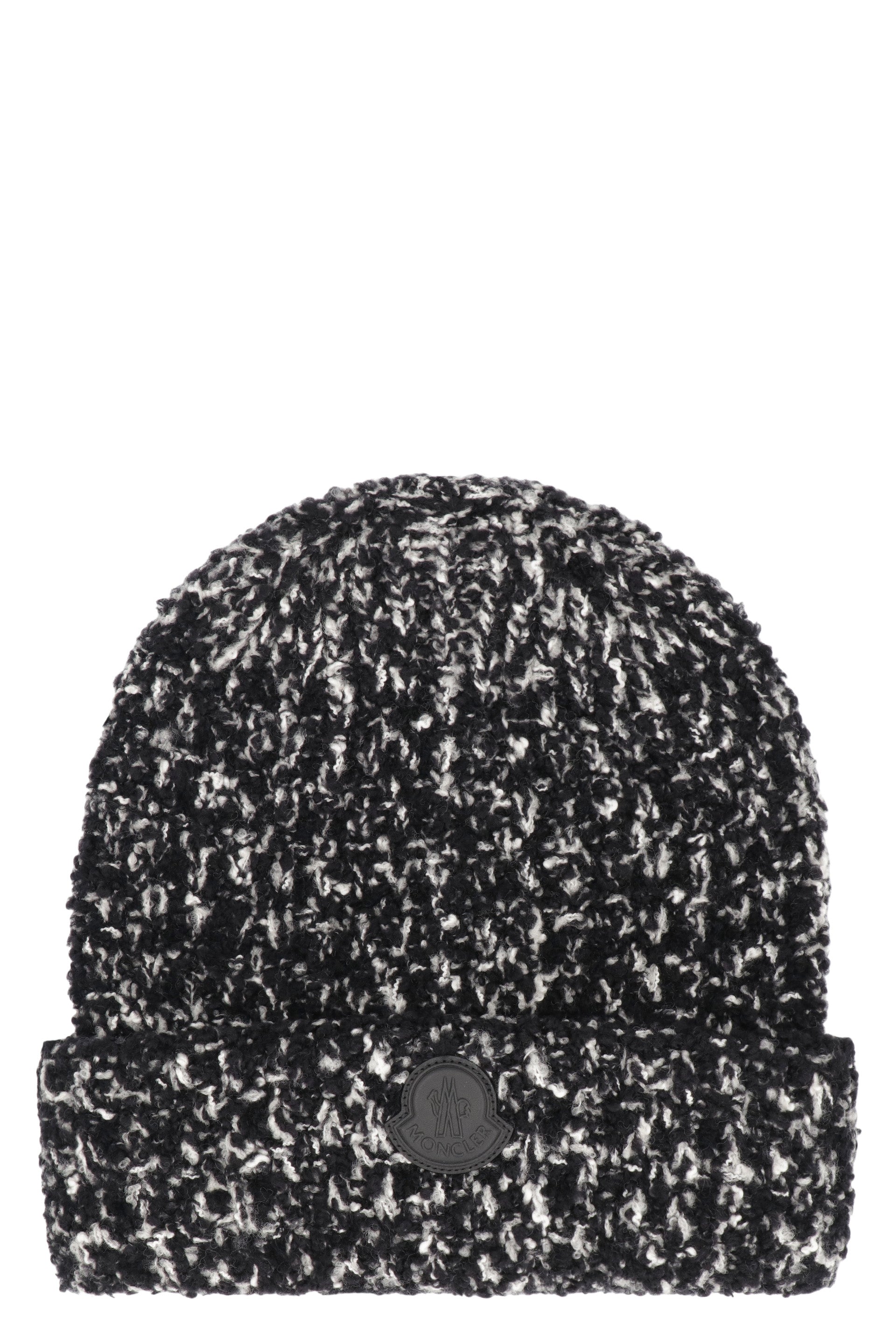 MONCLER Wool-Cotton Blend Hat