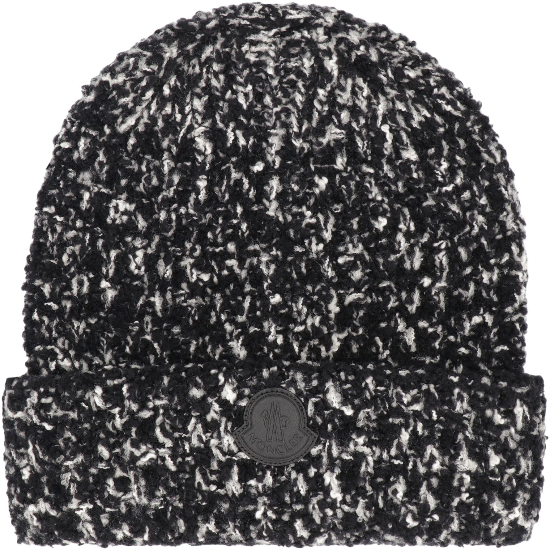 MONCLER Wool-Cotton Blend Hat