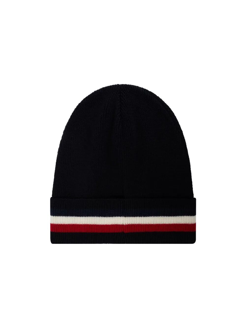 MONCLER Tri-Color Wool Hat