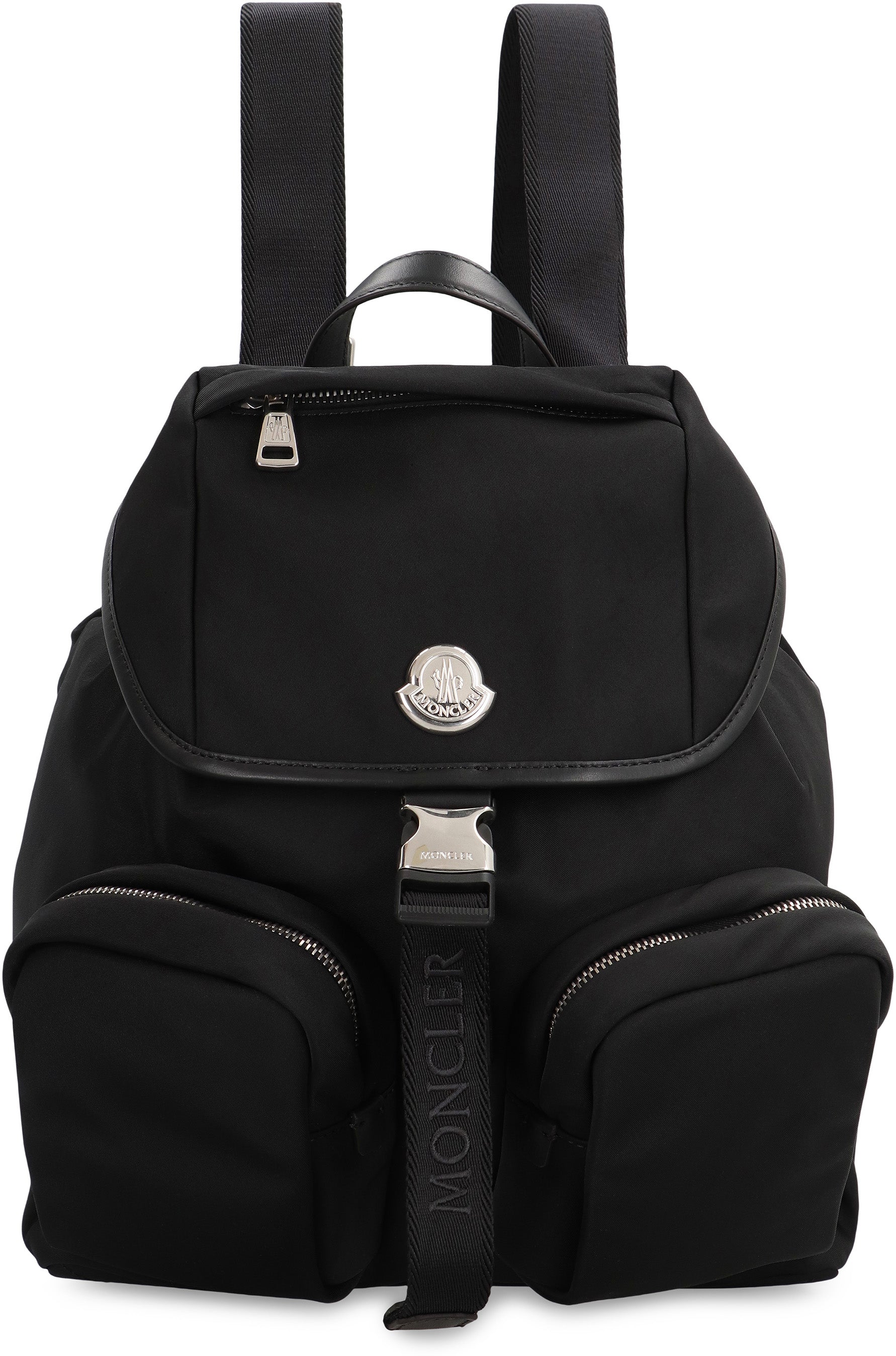 MONCLER Water-Repellent Everyday Backpack - 28x29x17 cm