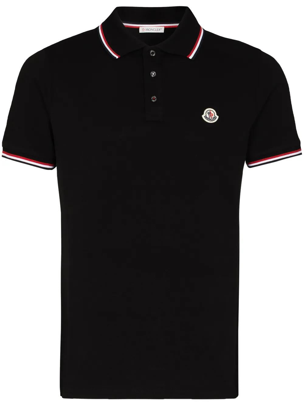 MONCLER Classic Cotton Polo Shirt for Men