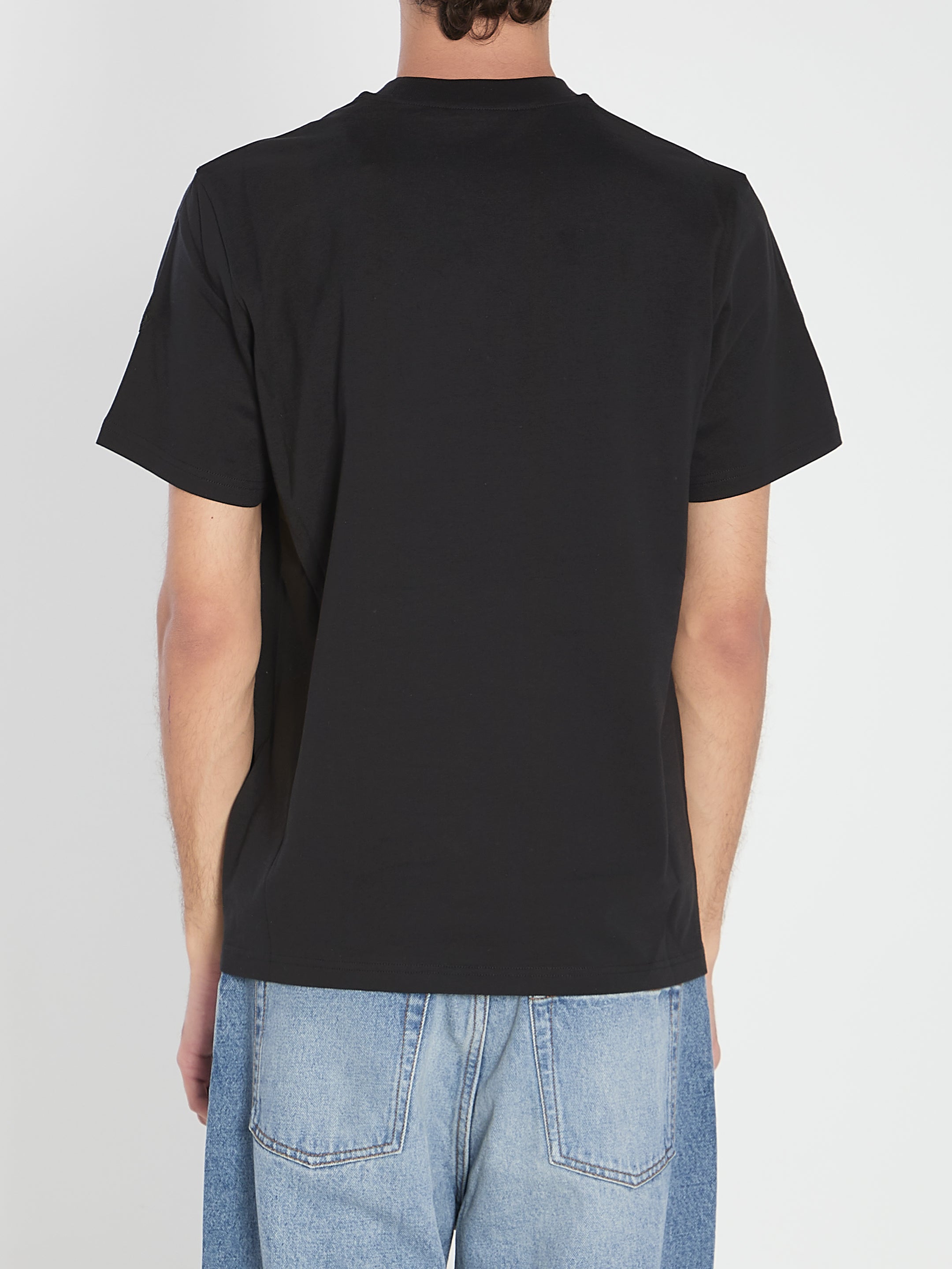 MONCLER Cotton Logo T-Shirt for Men