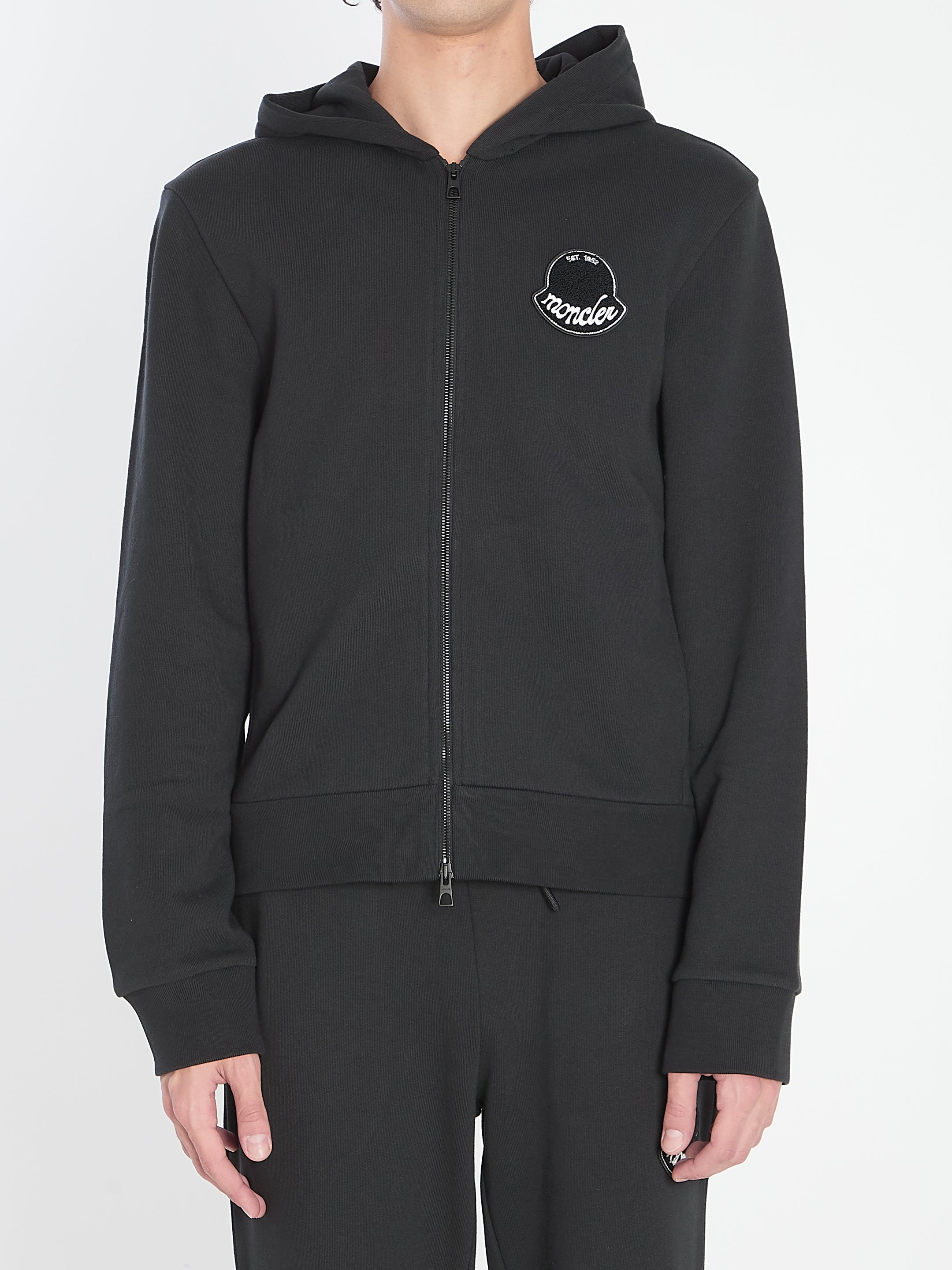 MONCLER Logo Hoodie - Slim Fit, Size L