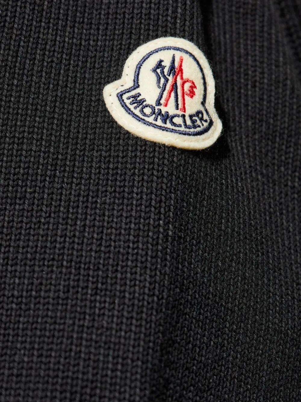 MONCLER Padded Zip-Up Cotton Cardigan for Men - FW25