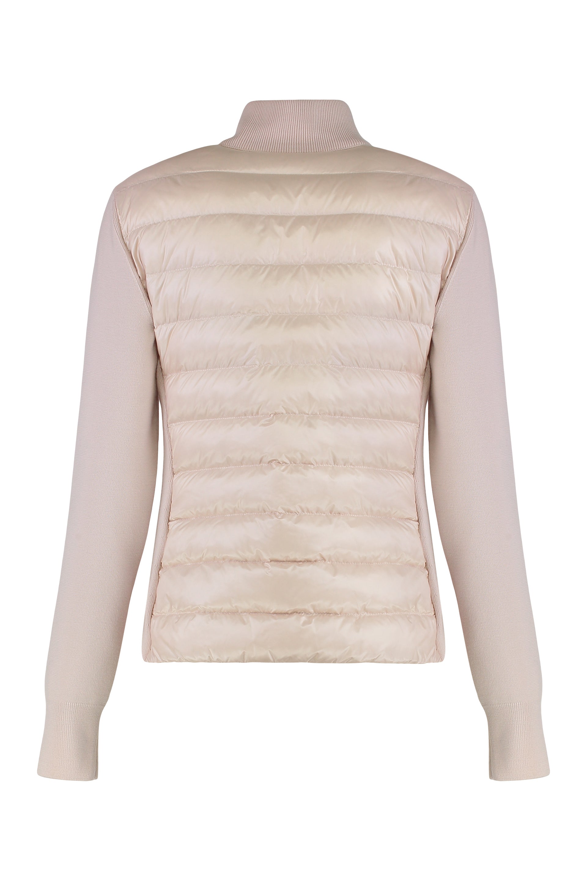 MONCLER Padded Panel Cardigan for Women - Modern Chic Design