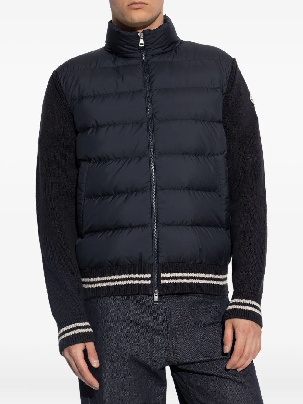 MONCLER Classic Wool Cardigan for Men