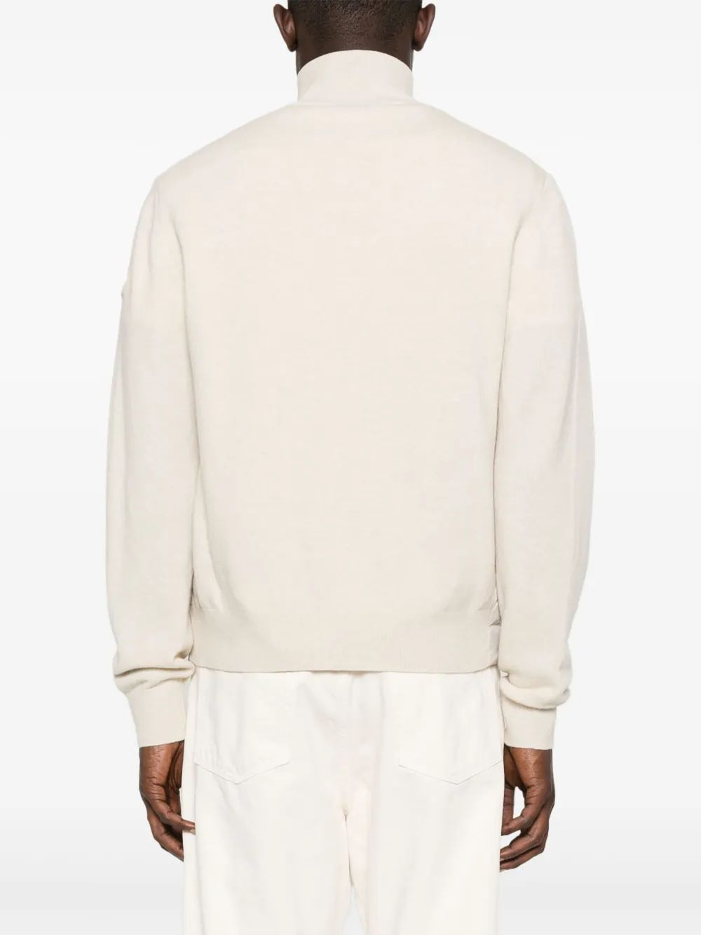 MONCLER Men's Polyester Cardigan - Perfect for Fall Wear