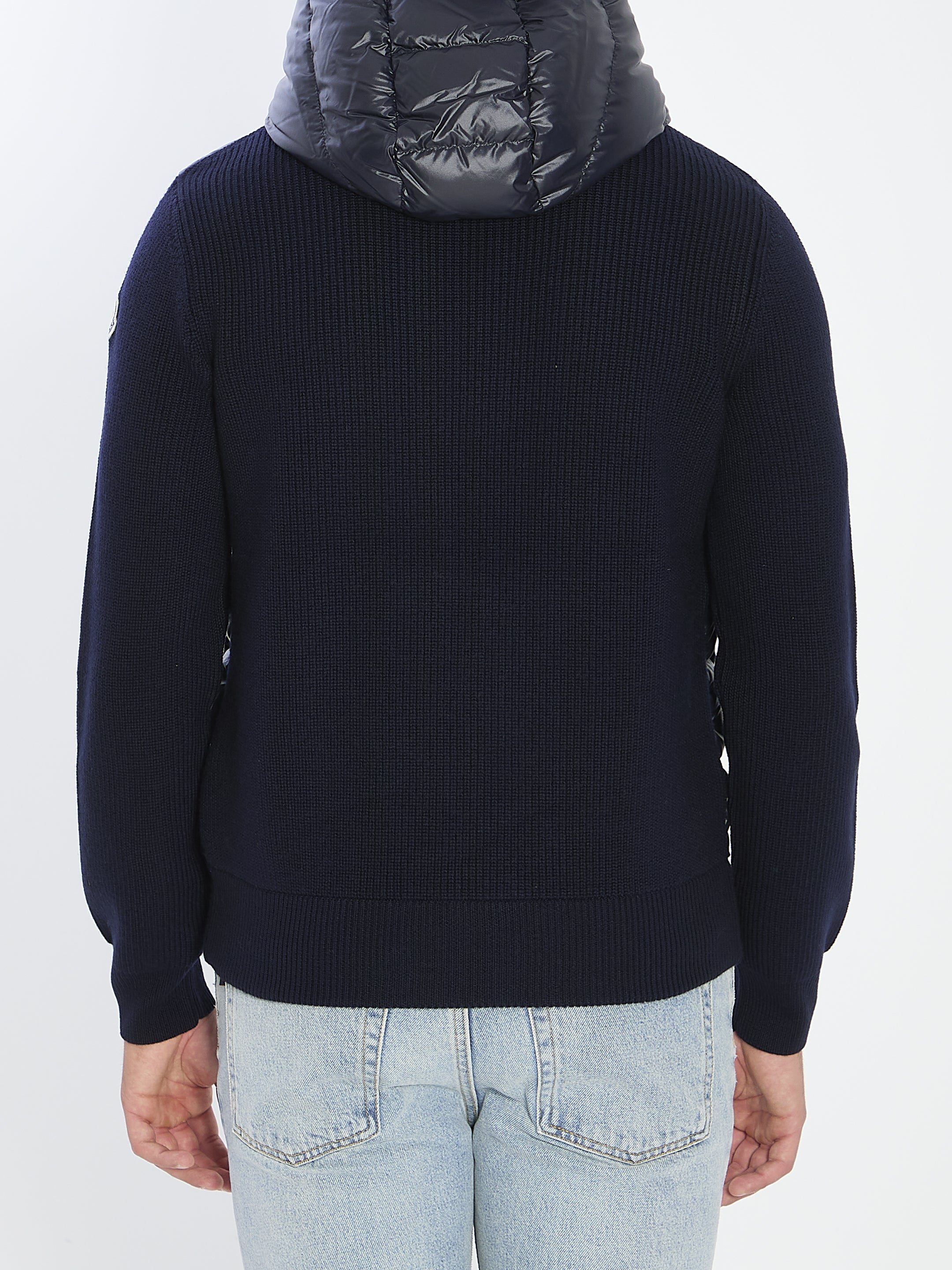 MONCLER Stylish Silk Nylon Men's Sweater