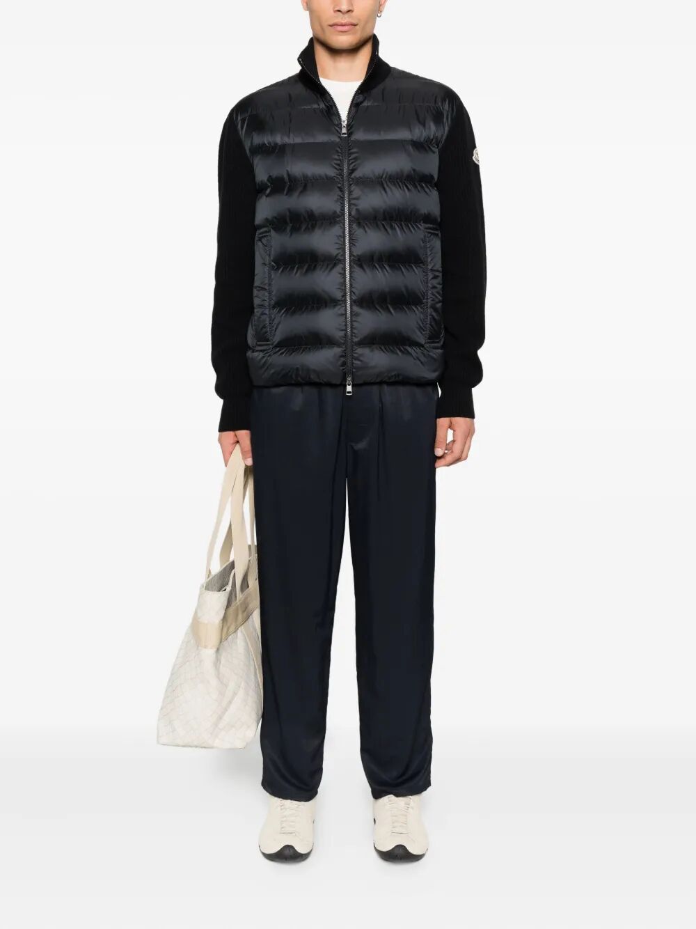 MONCLER Men's Classic Cardigan - Superior Wool Blend