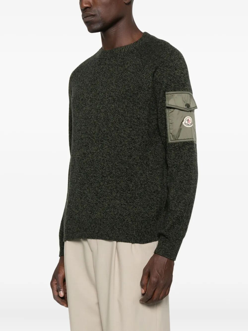 MONCLER Wool and Cashmere Jumper for Men - FW25