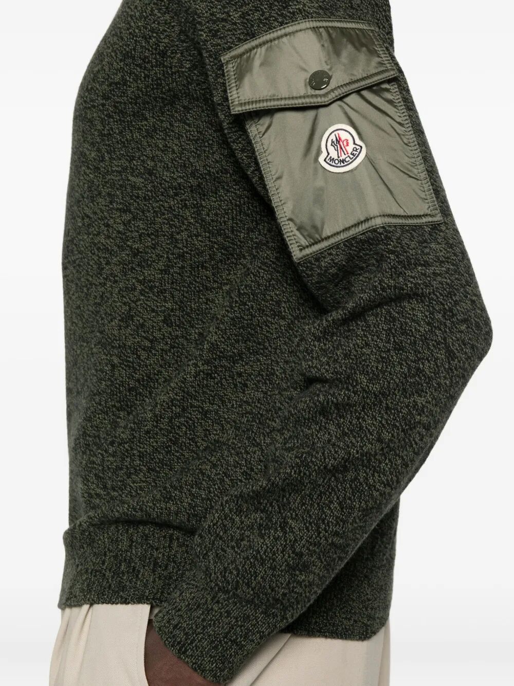 MONCLER Wool and Cashmere Jumper for Men - FW25