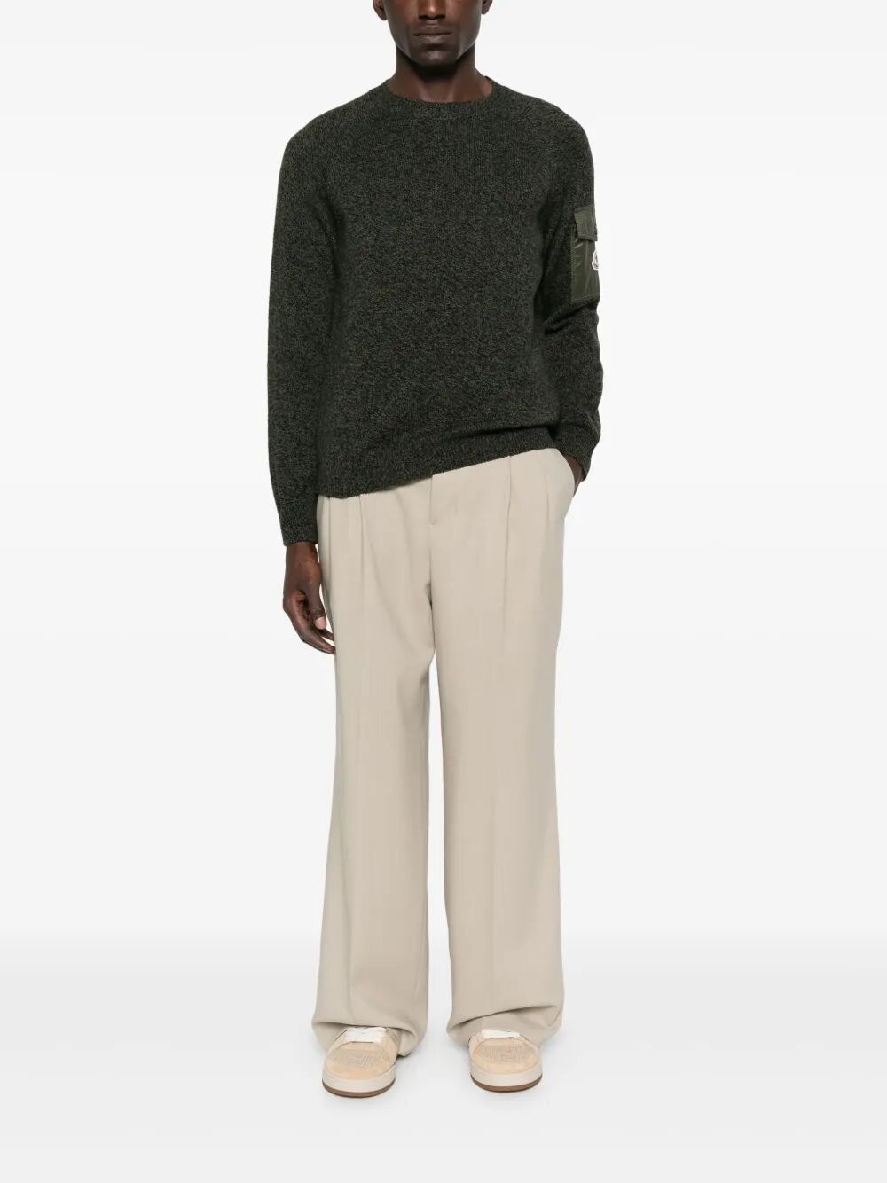 MONCLER Wool and Cashmere Sweater for Men