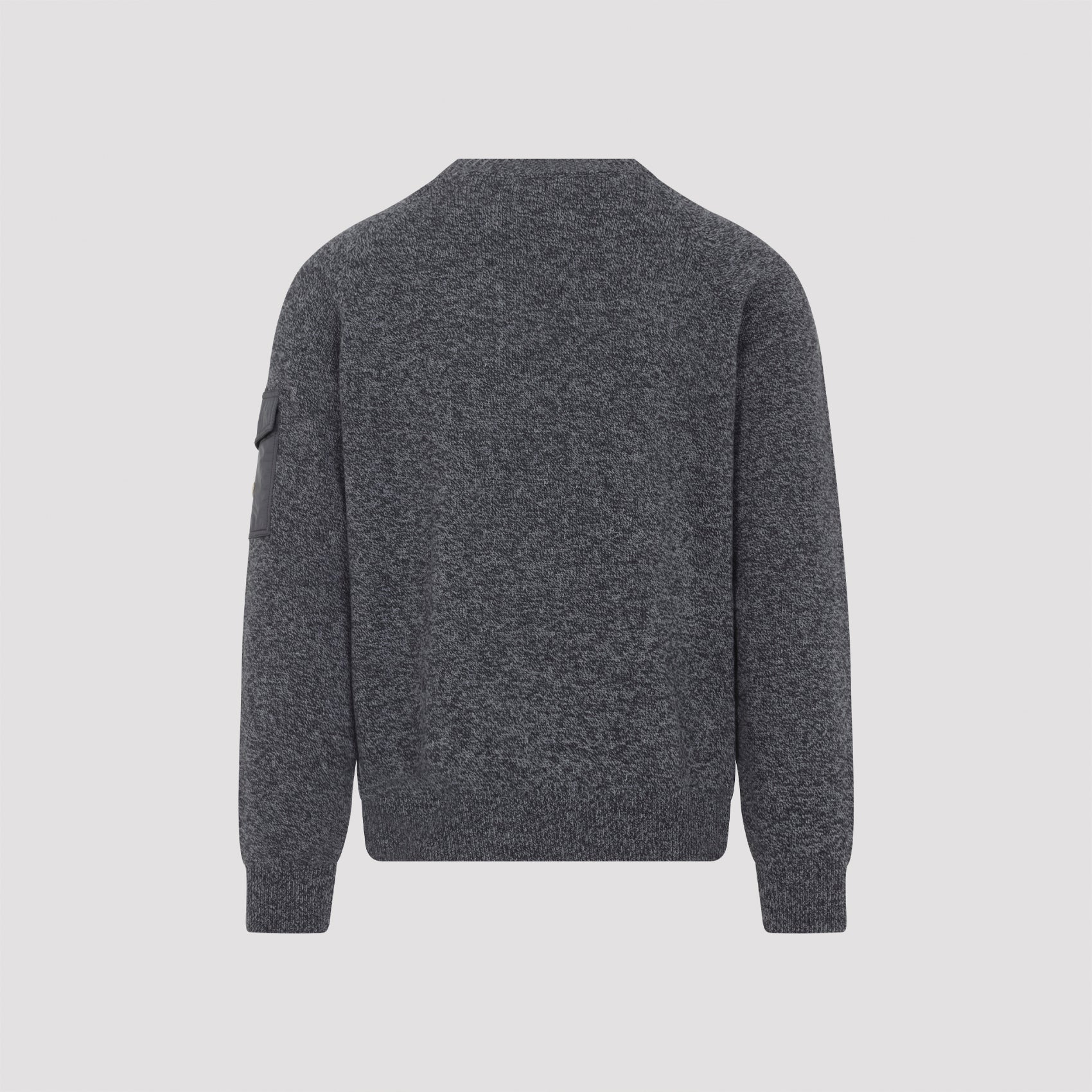 MONCLER Luxurious Virgin Wool Pullover for Men