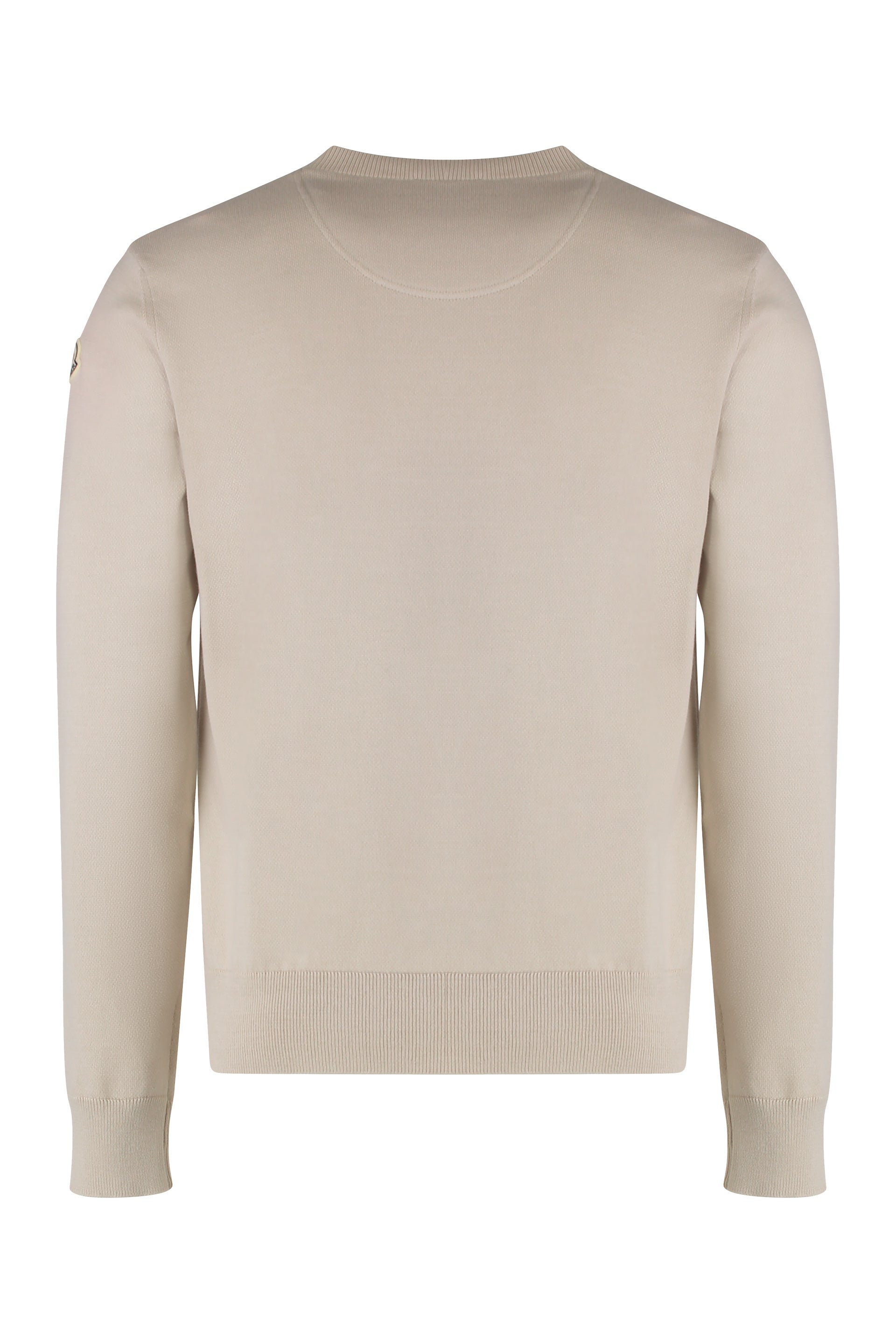 MONCLER Classic Long-Sleeve Cotton Pullover for Men