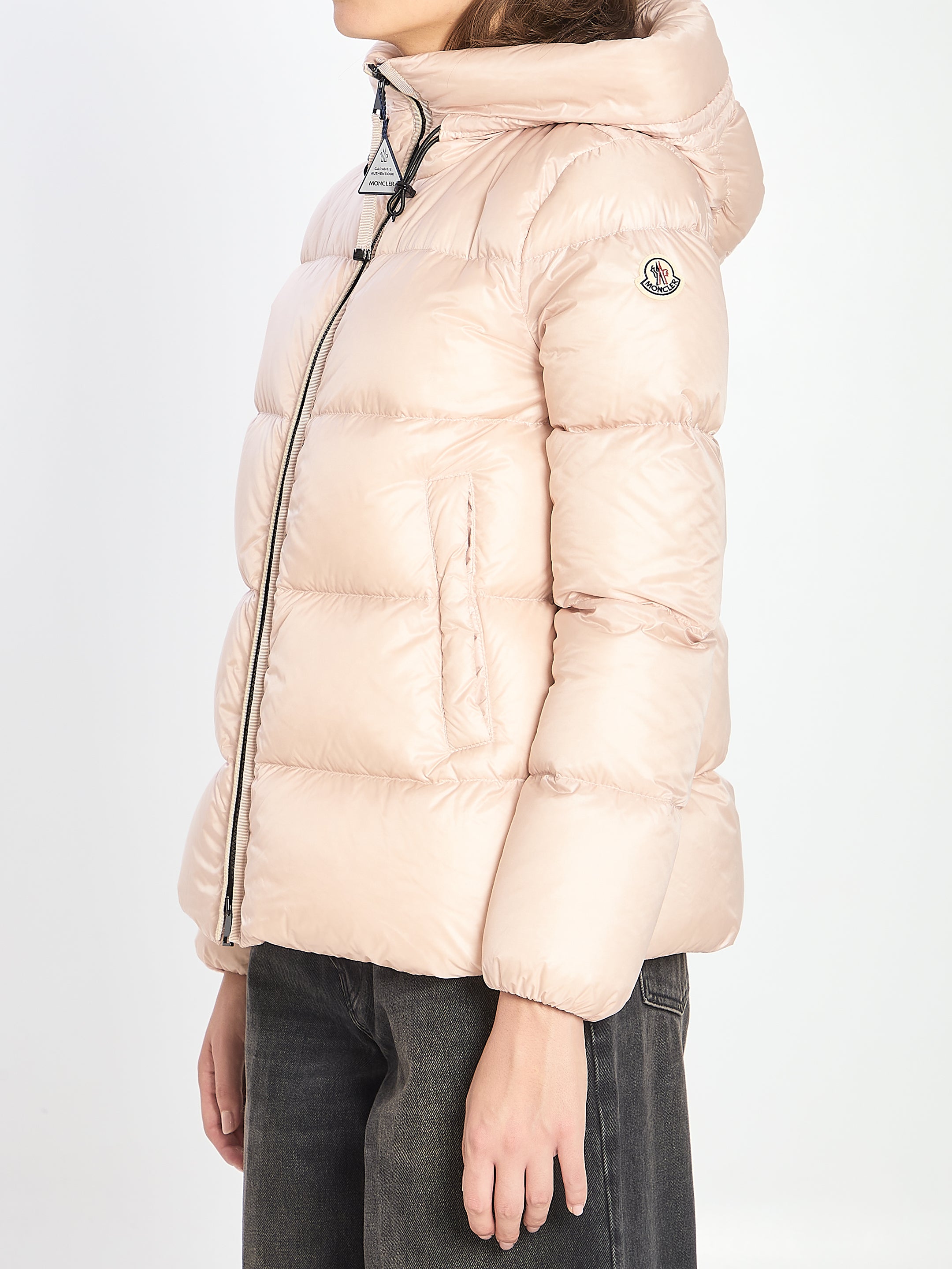 MONCLER Hooded Short Down Jacket - Women's Outerwear Size 38-48