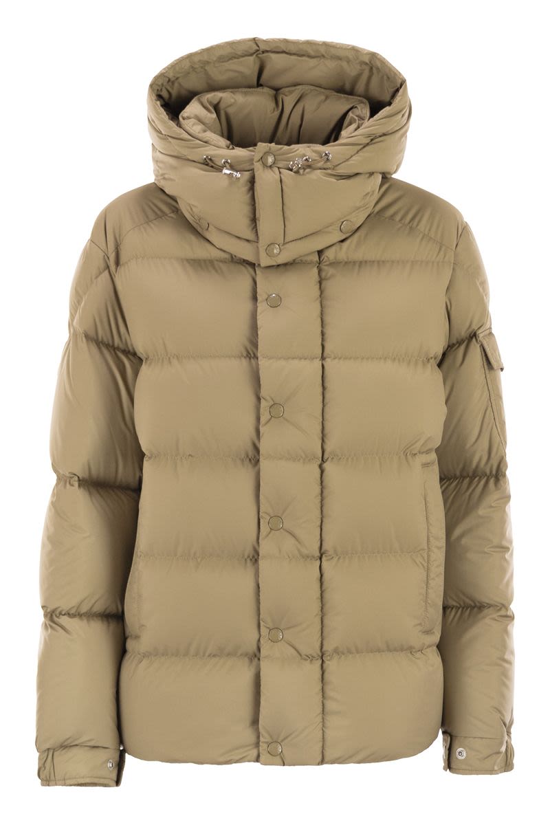 MONCLER Mini Short Down Jacket with Hood