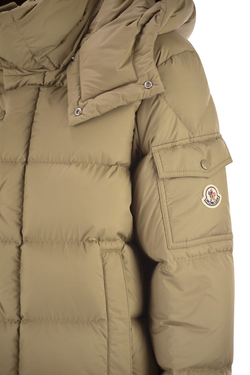 MONCLER Mini Short Down Jacket with Hood