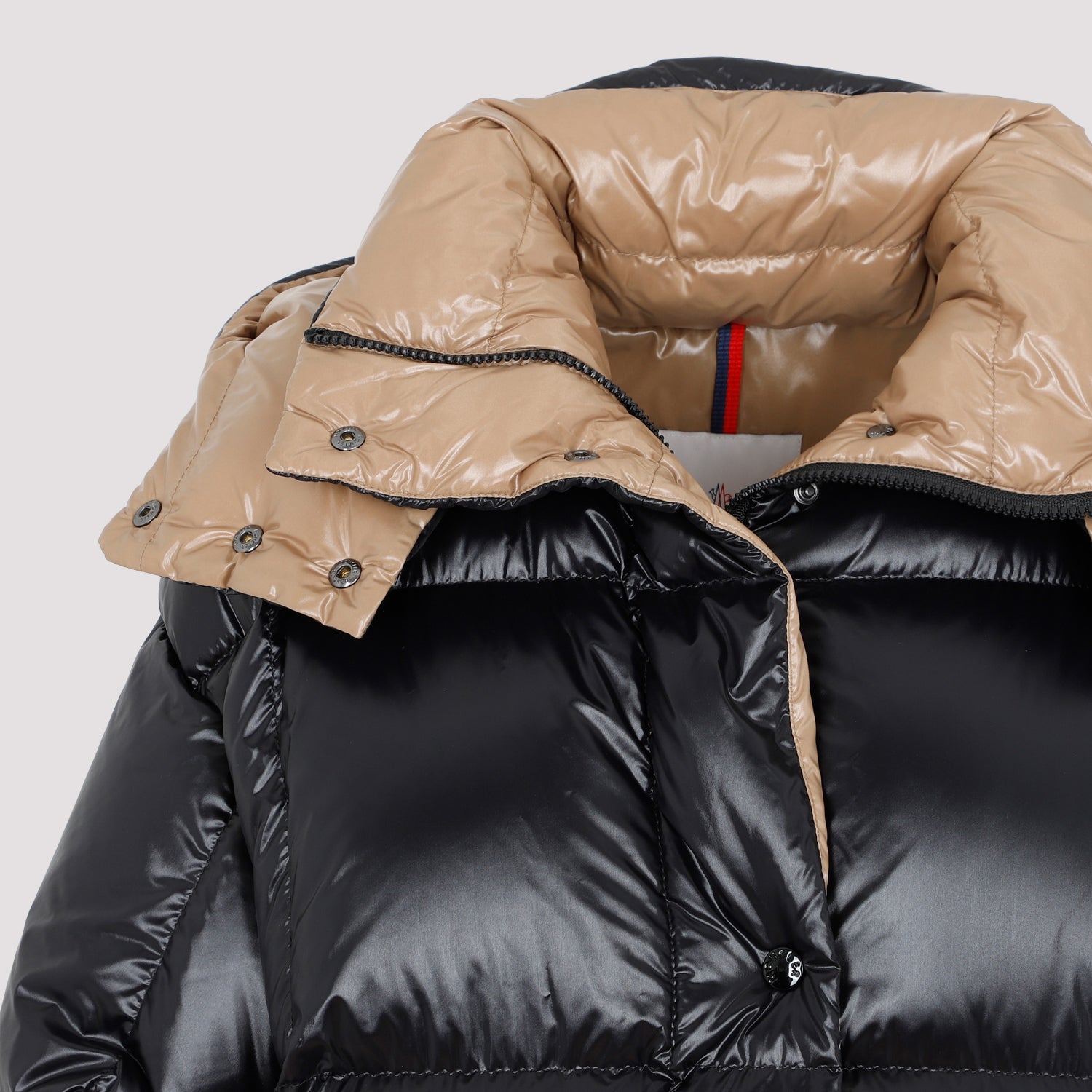 MONCLER Oversized Puffer Jacket with Removable Hood - Size 03