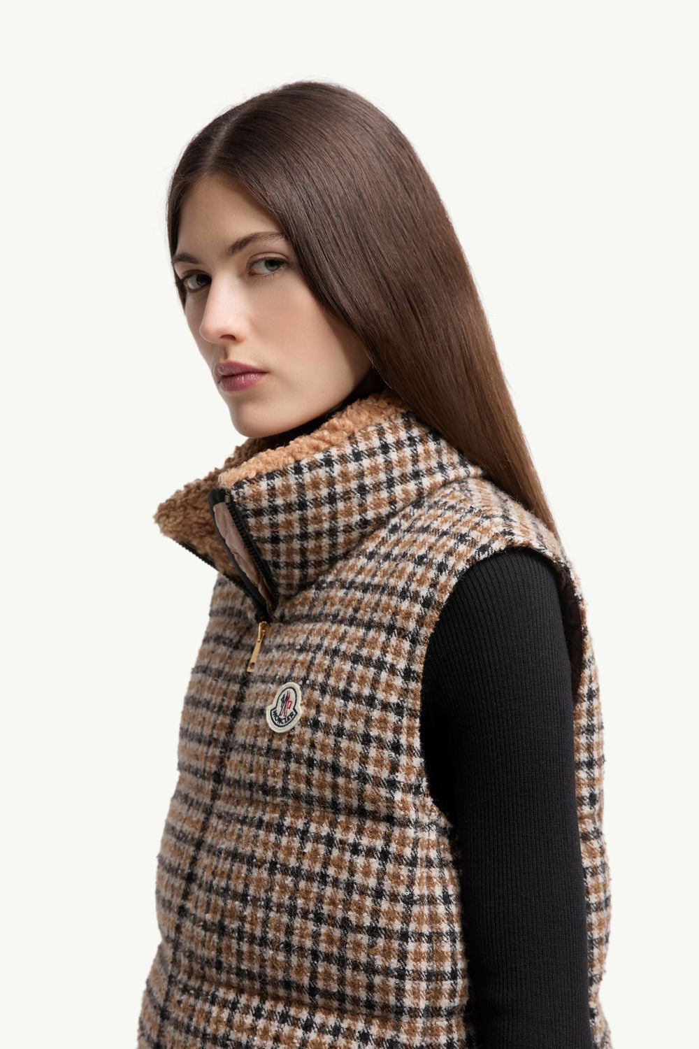 MONCLER Elegant Women's Vest for FW25 Season