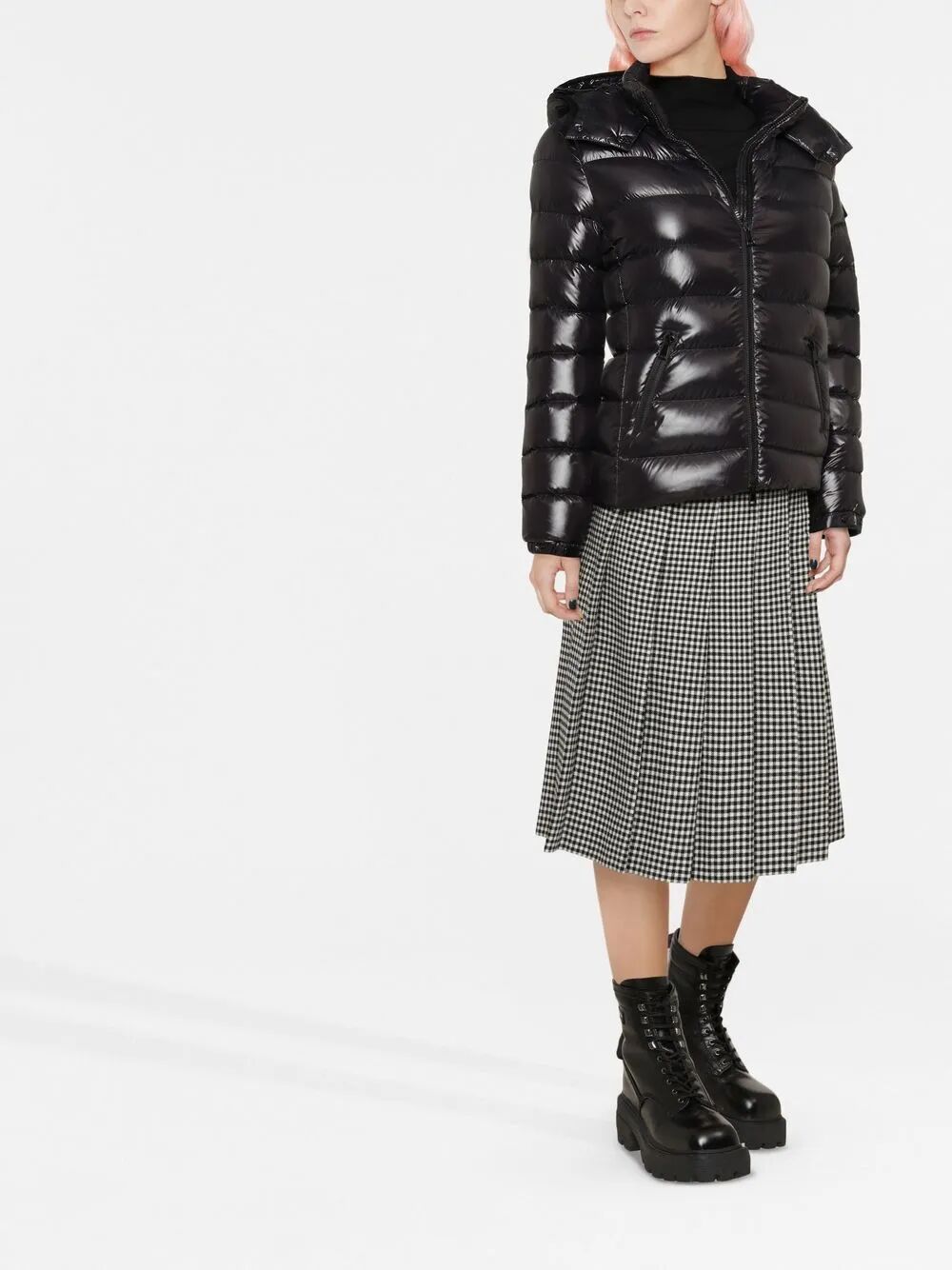 MONCLER Mini Women's Down Jacket with Hood