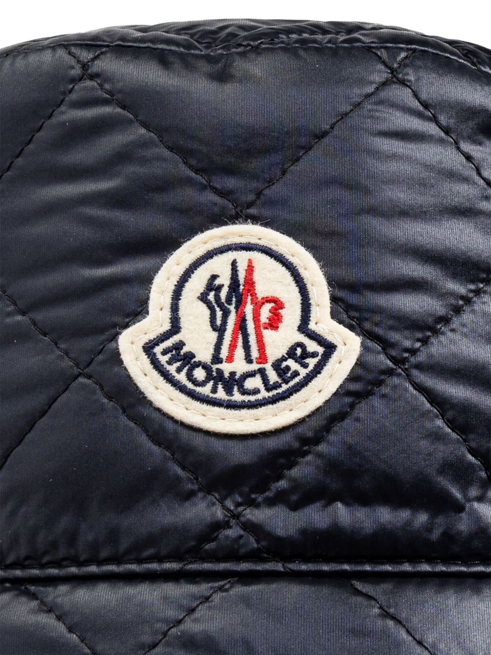 MONCLER Padded Bucket Hat with Diamond Quilting