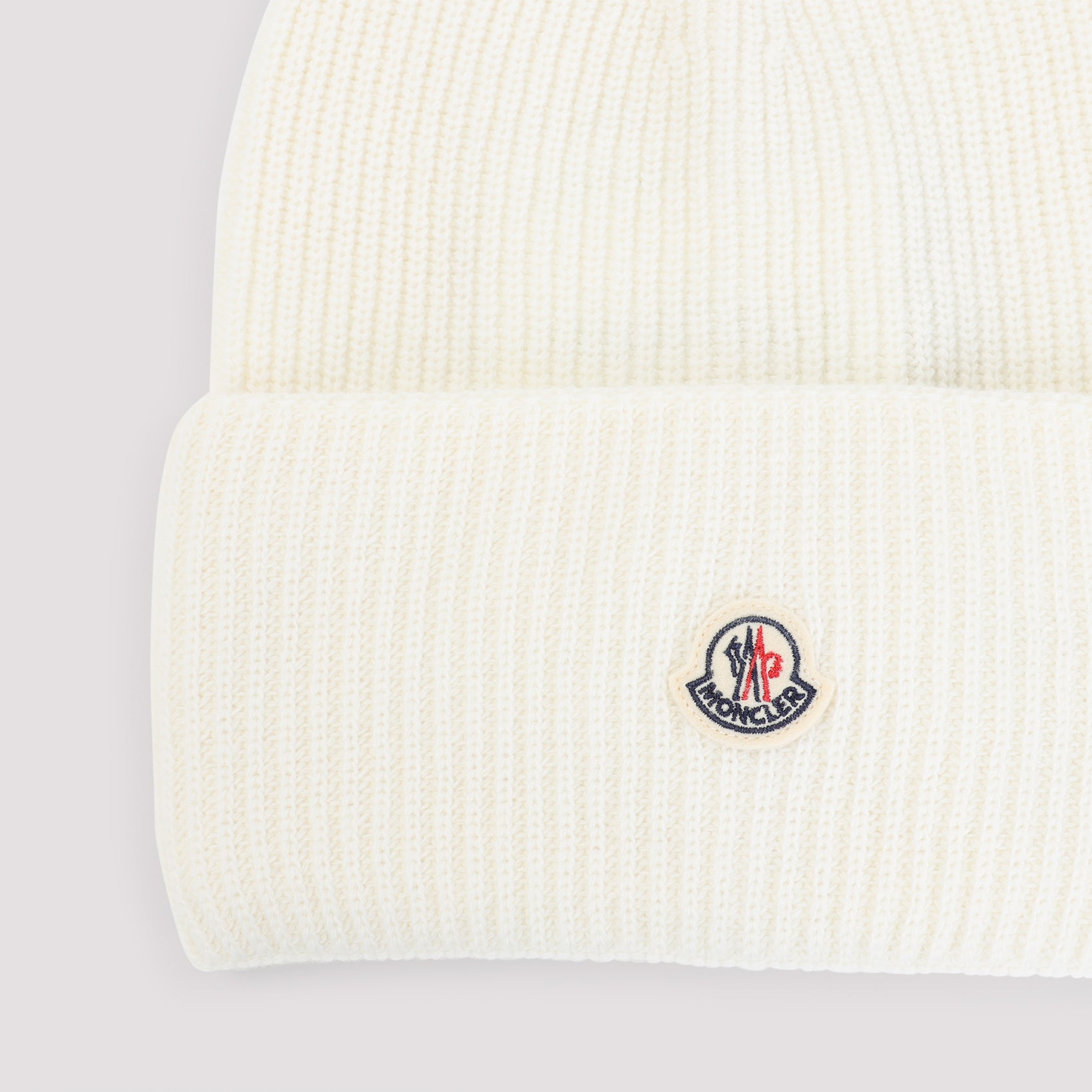 MONCLER Wool Beanie Hat for Women - FW25 Collection
