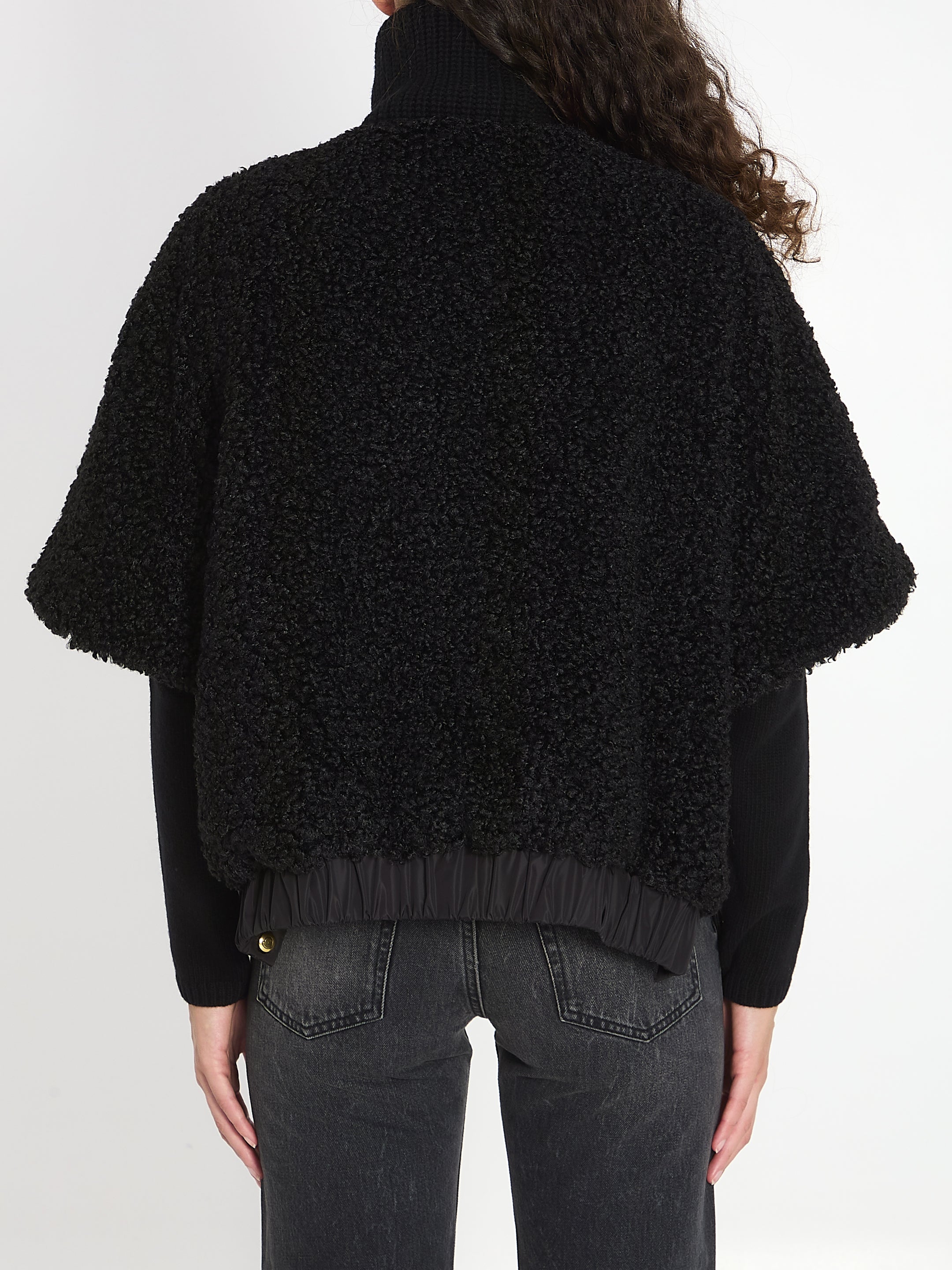 MONCLER Reversible Cape in One Size